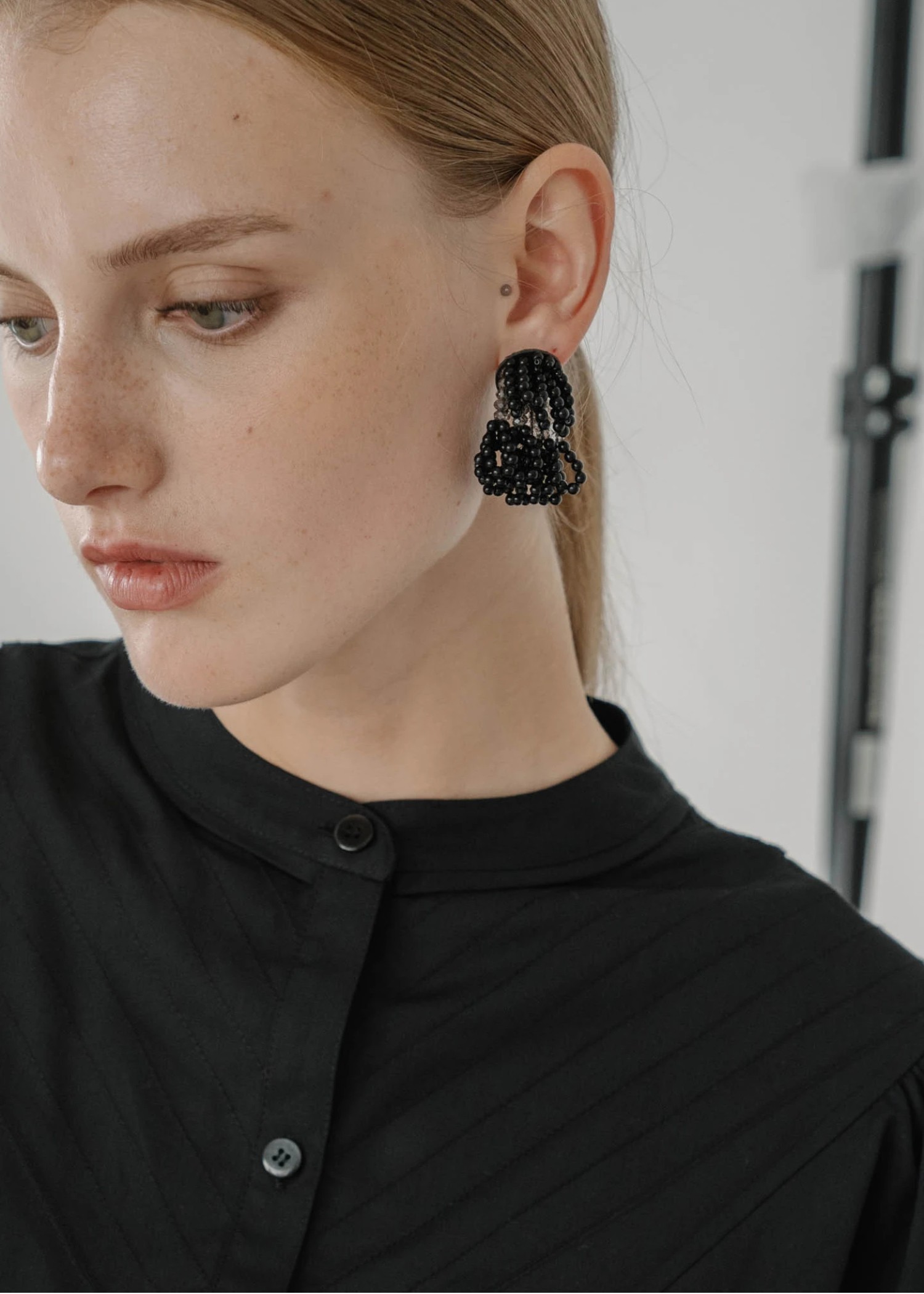 beads chandelier pierce