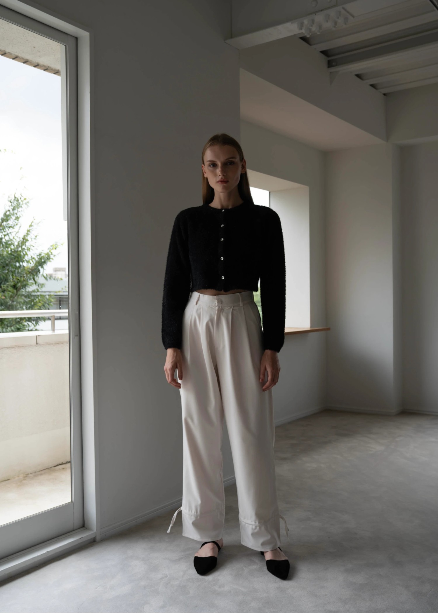 hem drawstring ribbon tuck PT