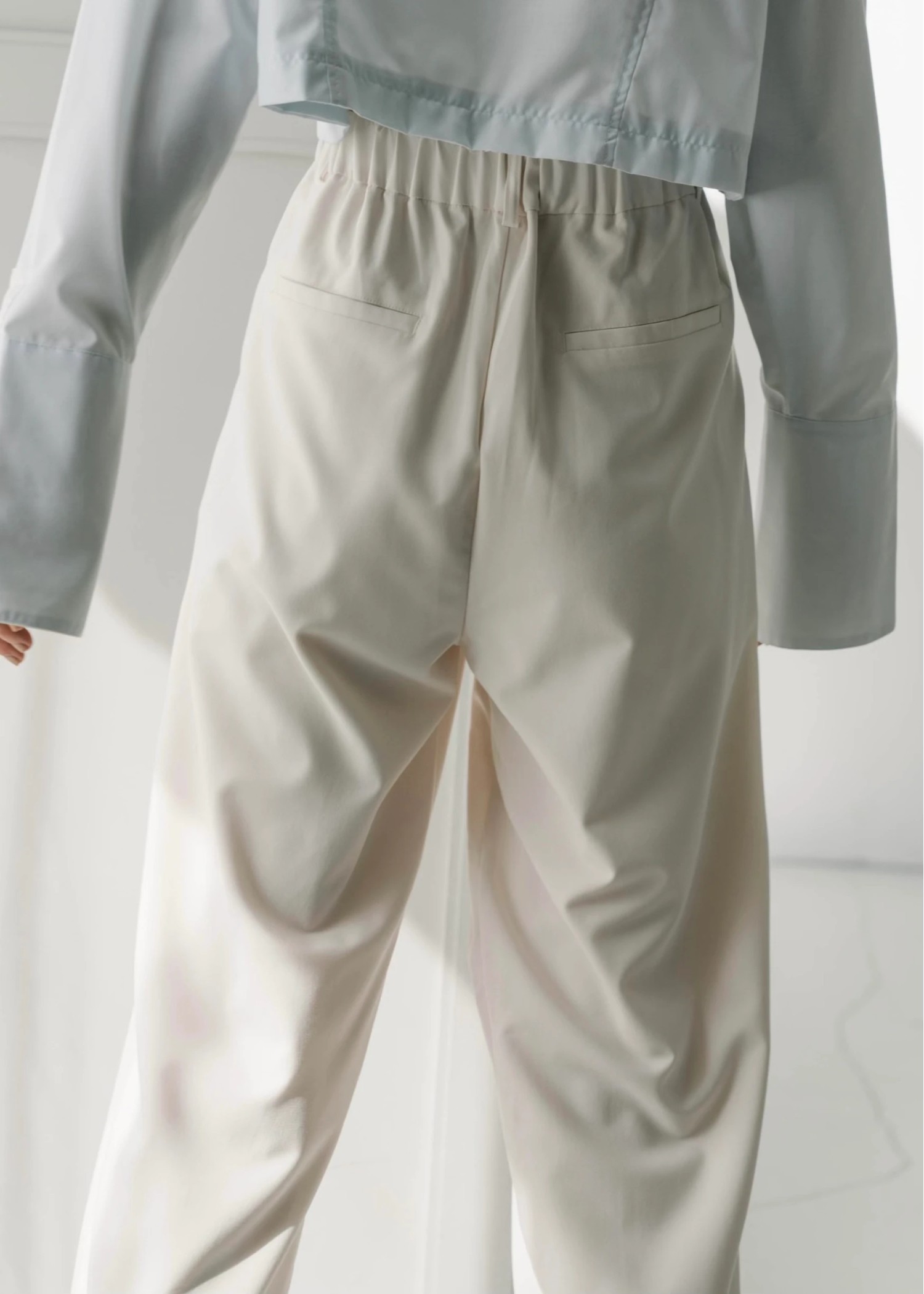 hem drawstring ribbon tuck PT