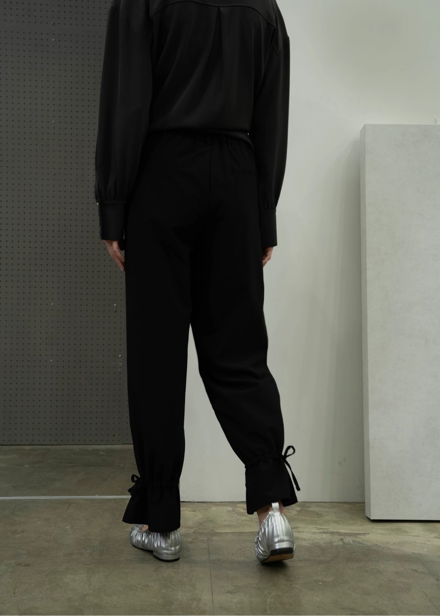 hem drawstring ribbon tuck PT