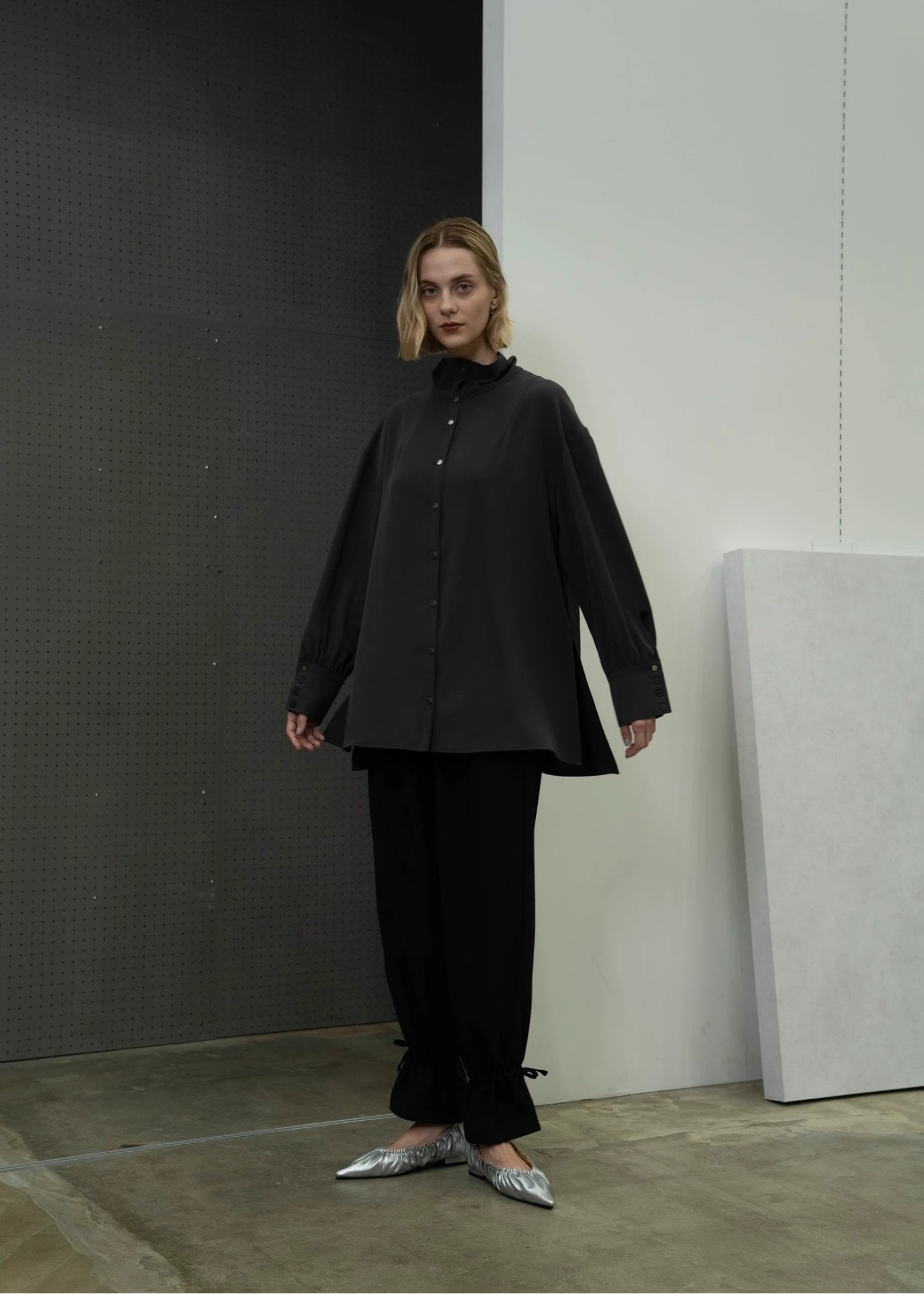 hem drawstring ribbon tuck PT