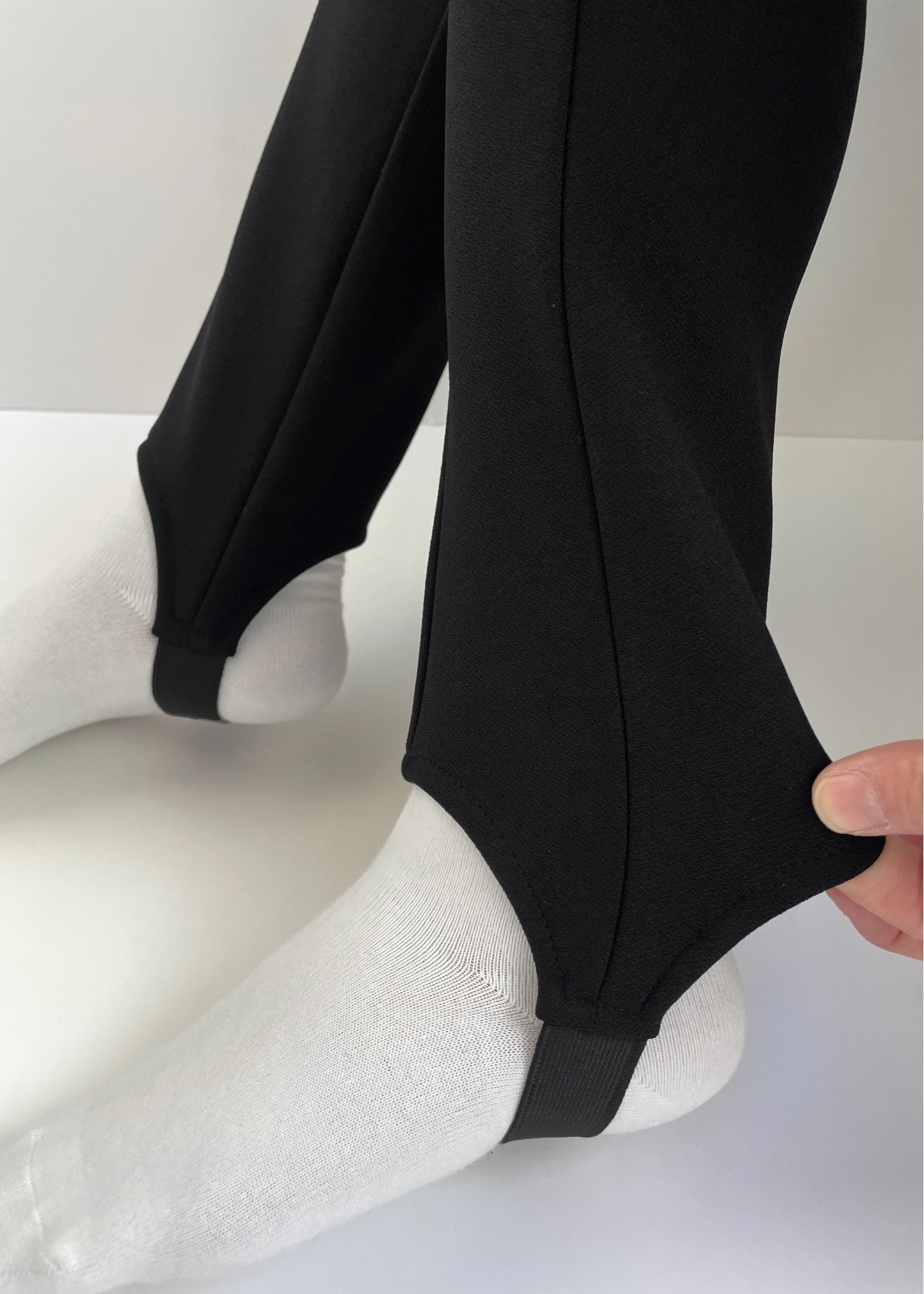 raised back stirrup leggings