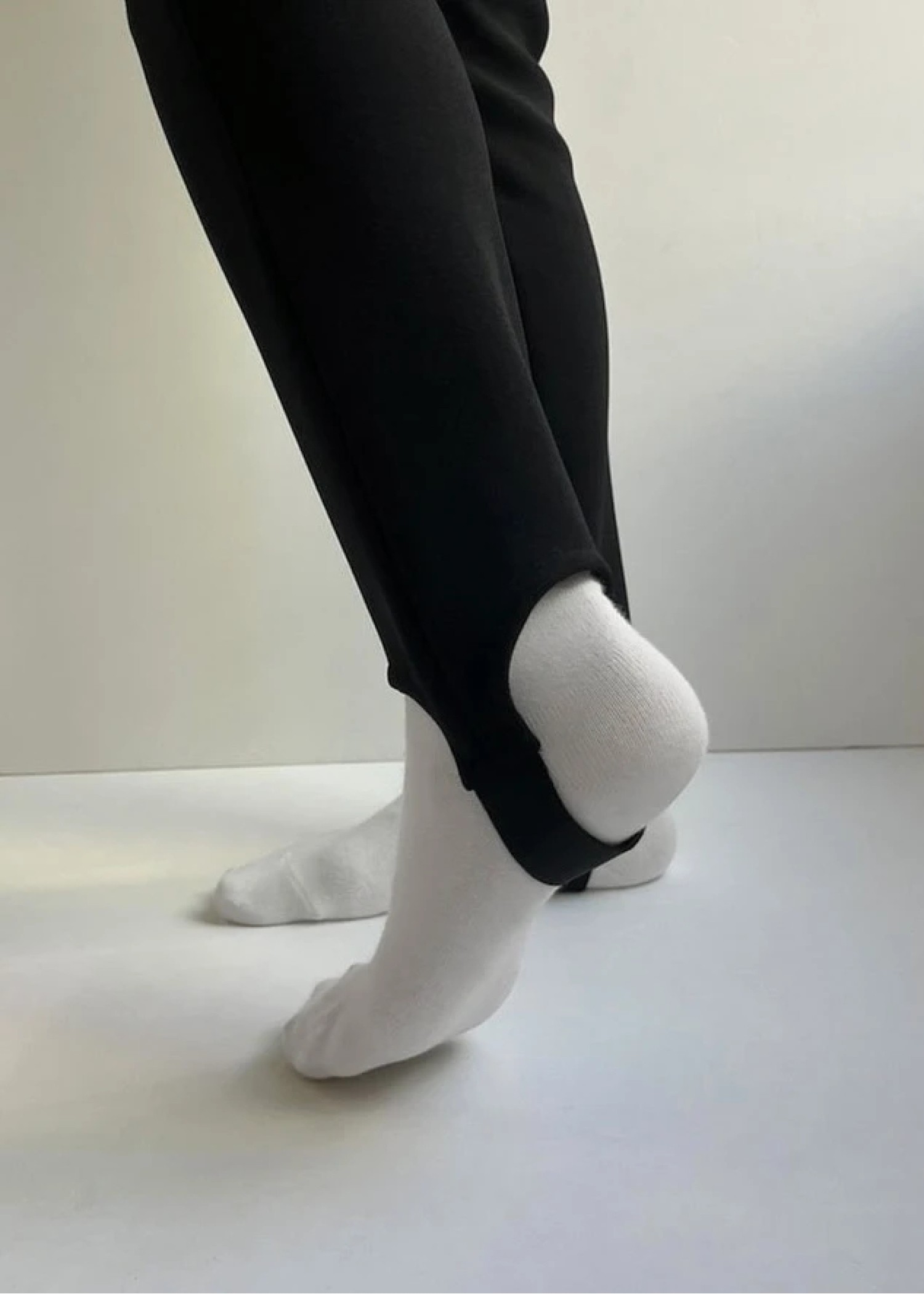 raised back stirrup leggings