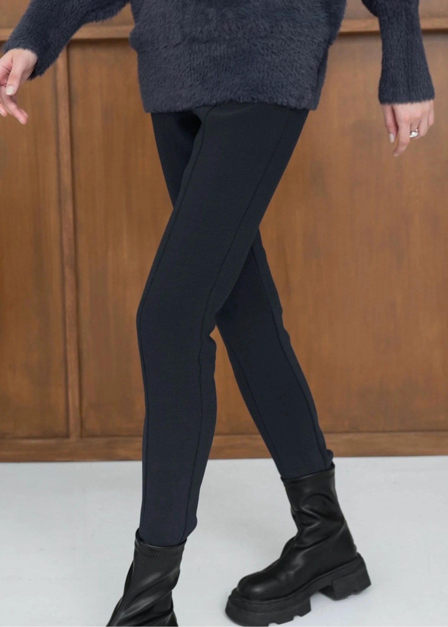 raised back stirrup leggings