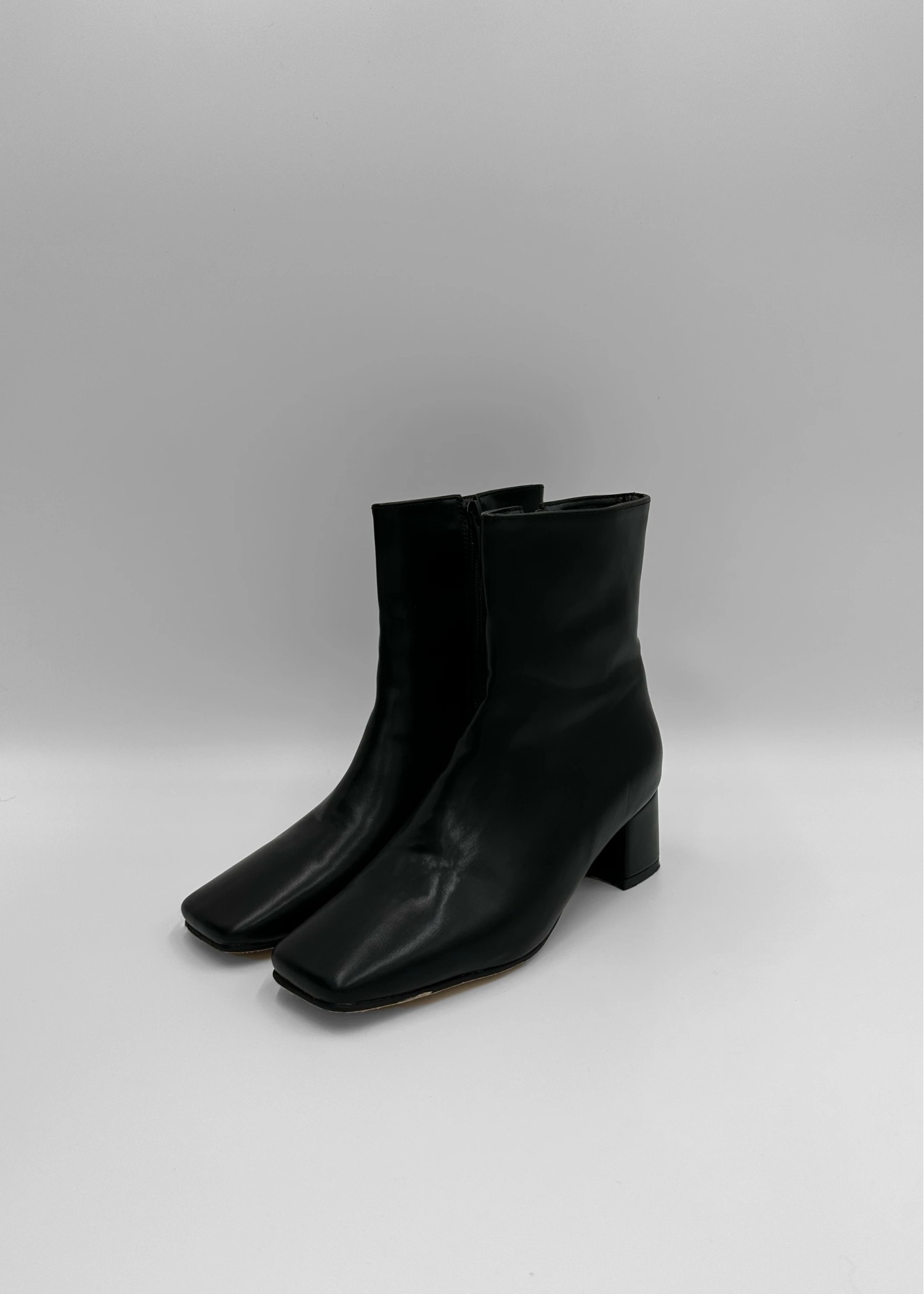 stylish square toe boots