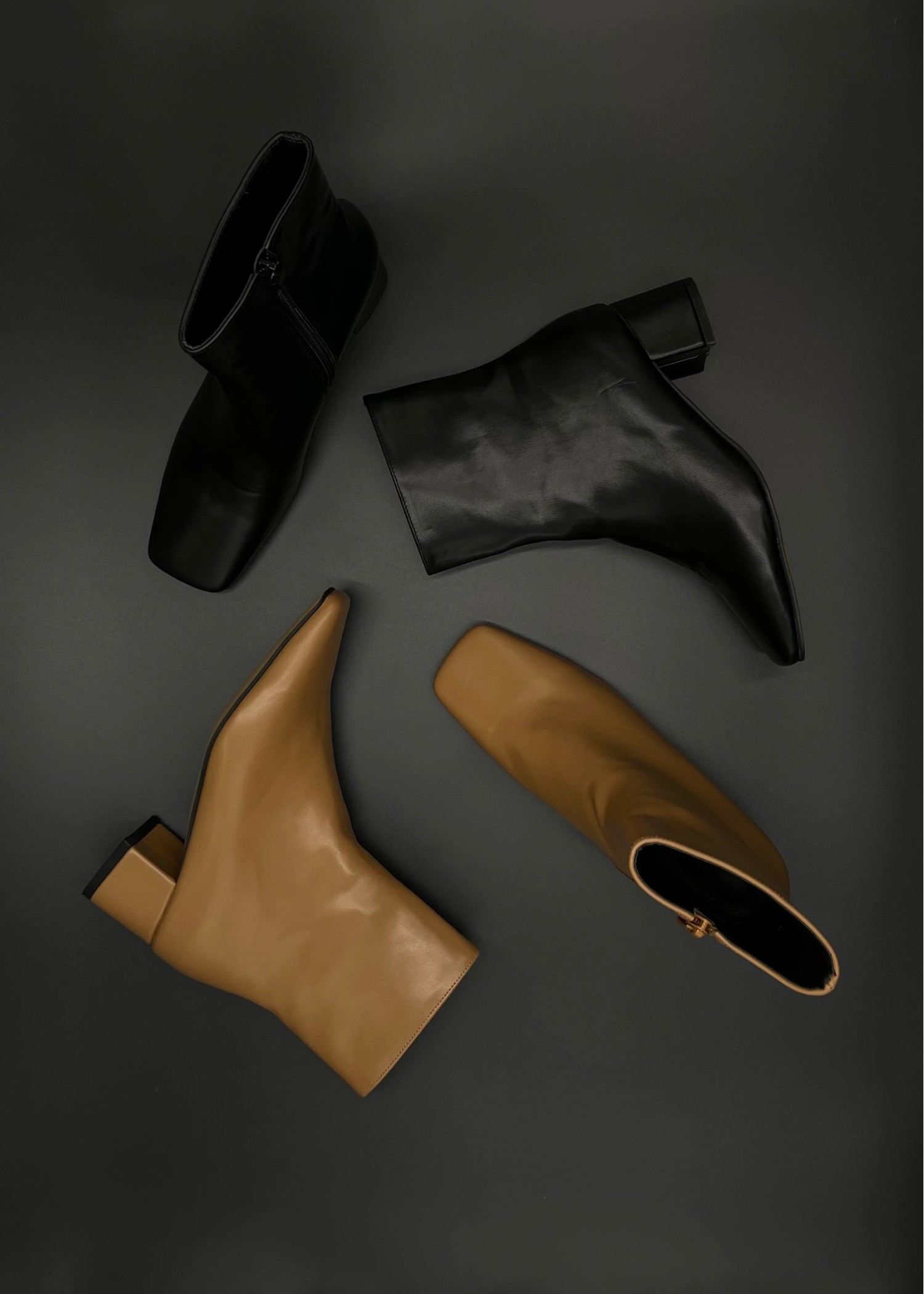 stylish square toe boots