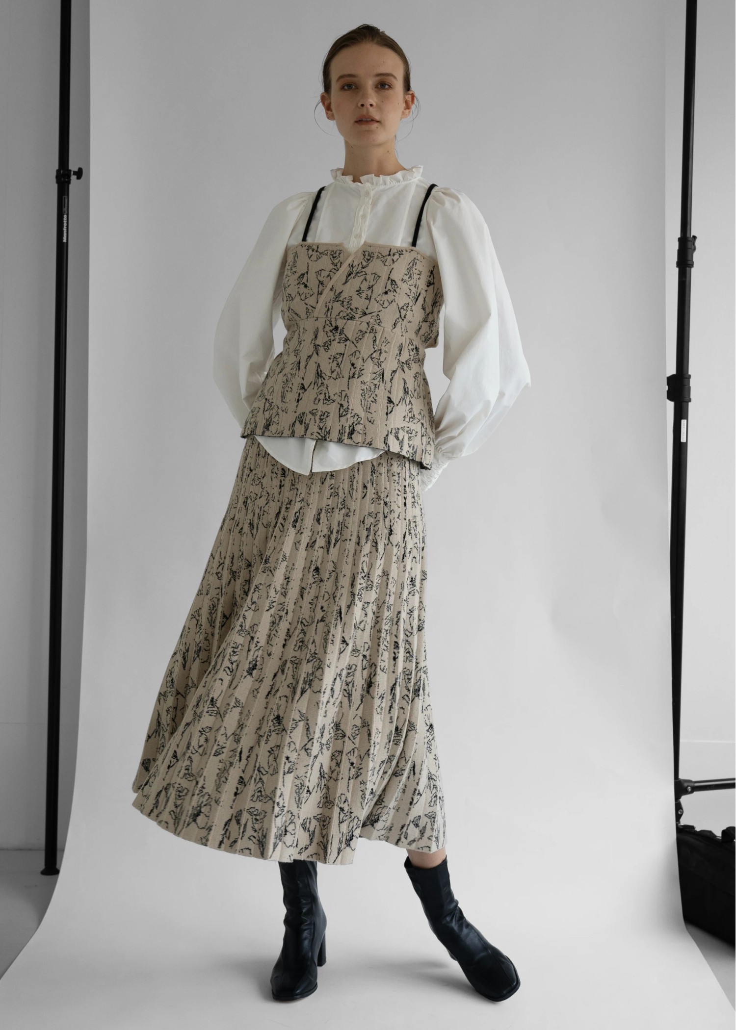 gather point frill transition BL