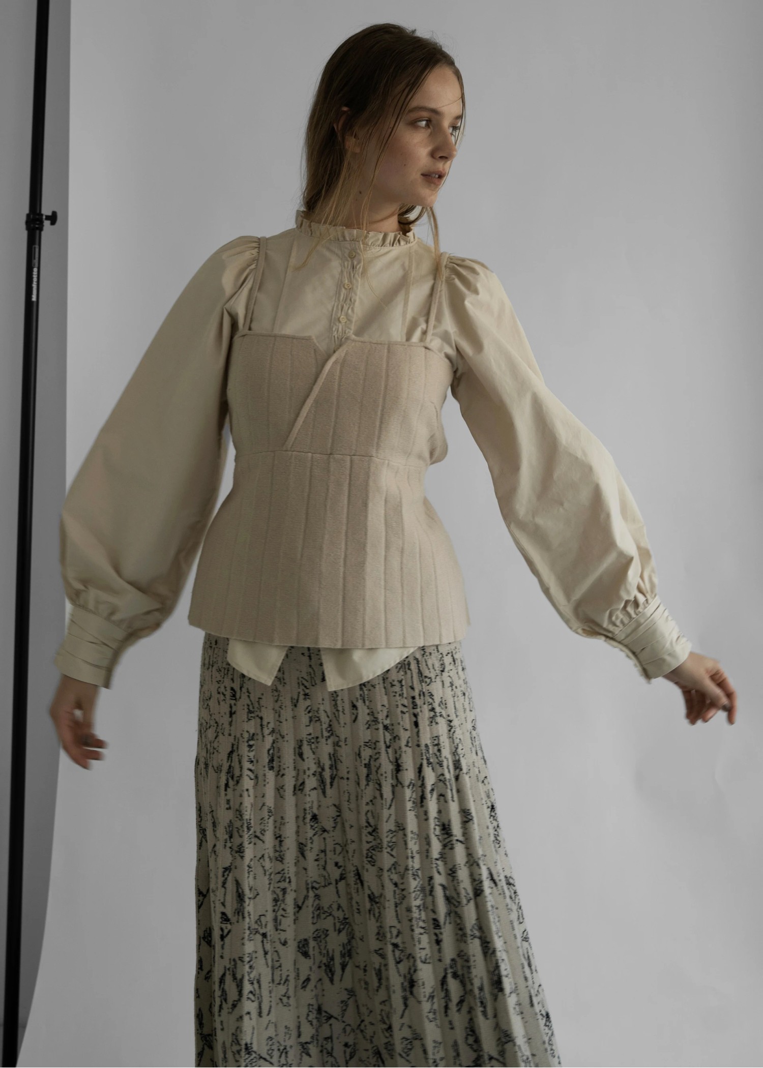 gather point frill transition BL