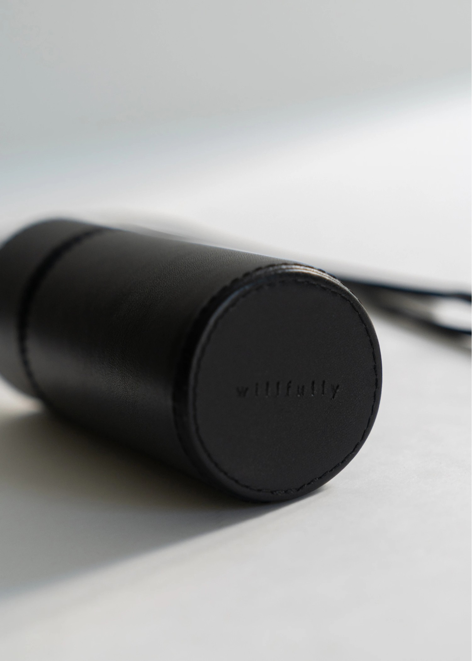 real leather lip shoulder case