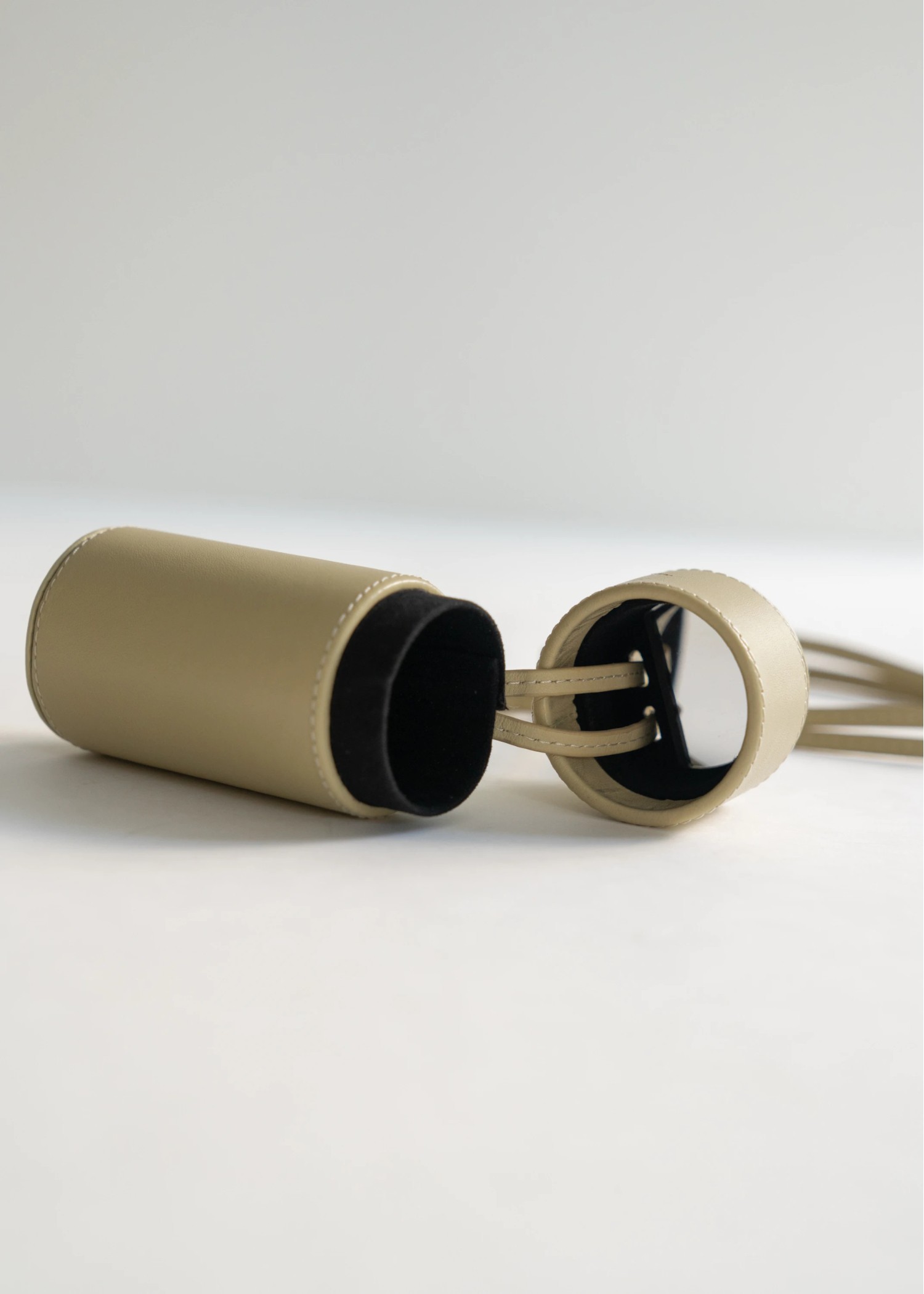 real leather lip shoulder case