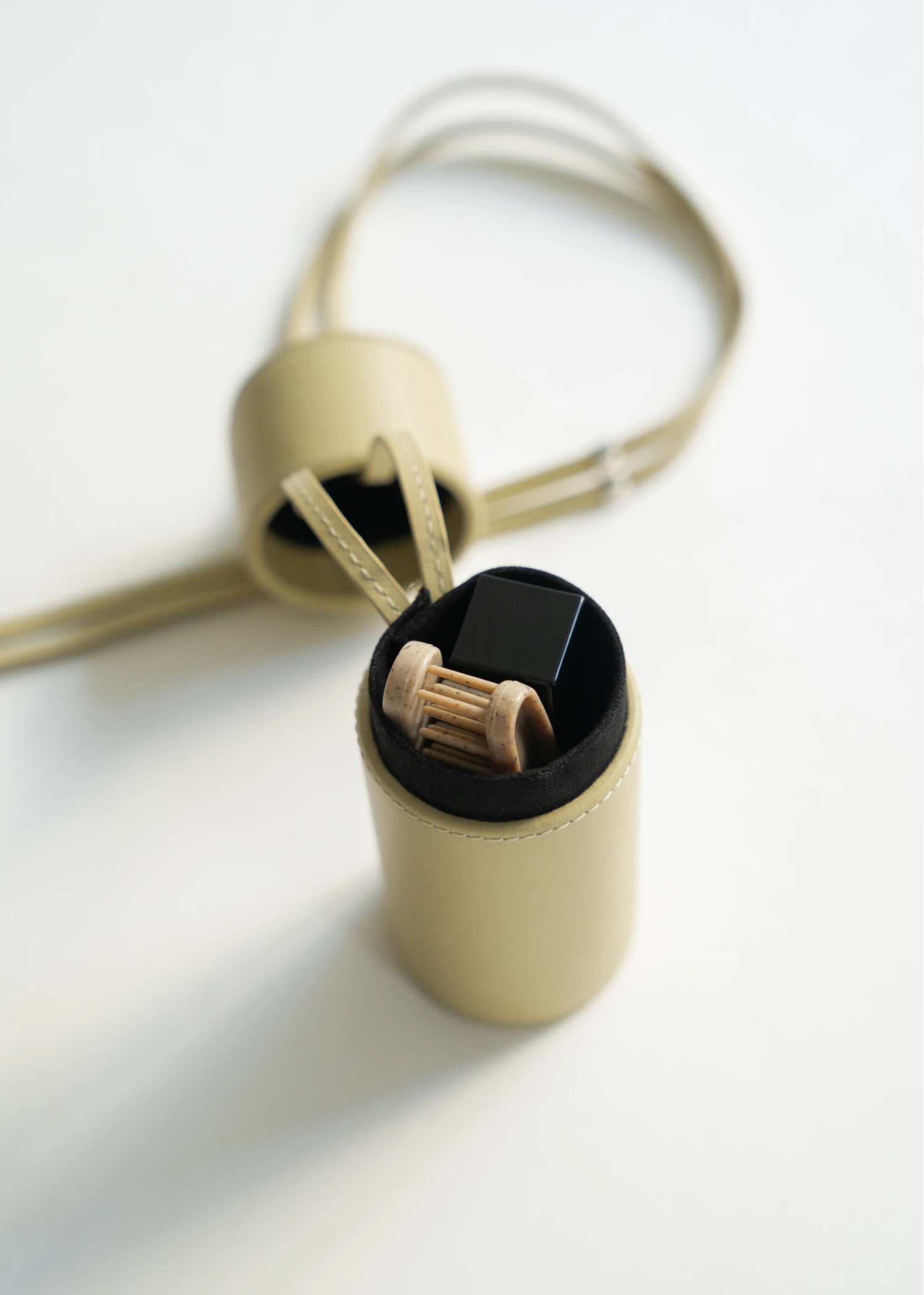 real leather lip shoulder case