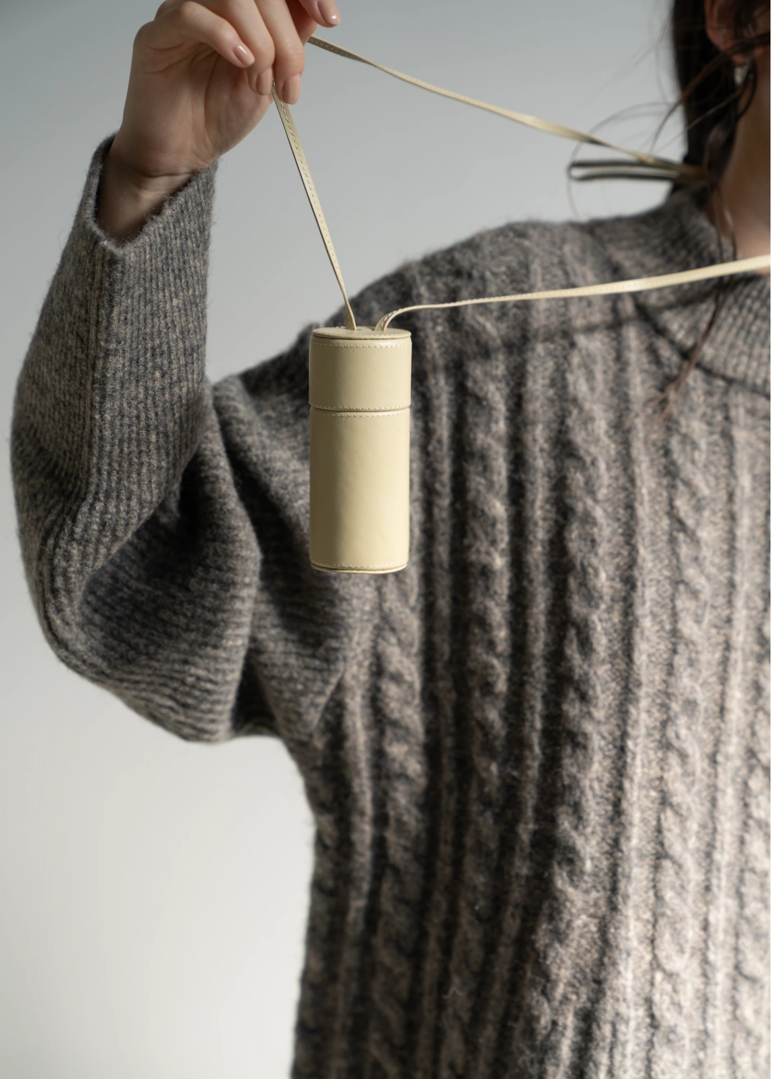 real leather lip shoulder case