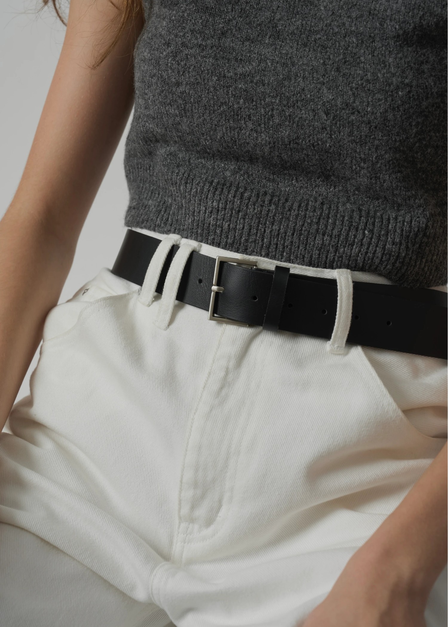 square buckle belt