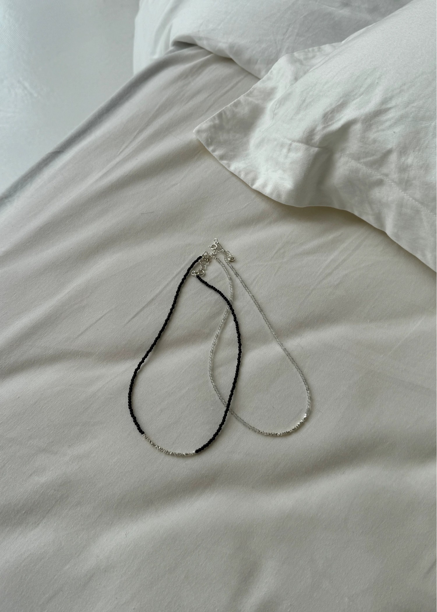 beads short necklace