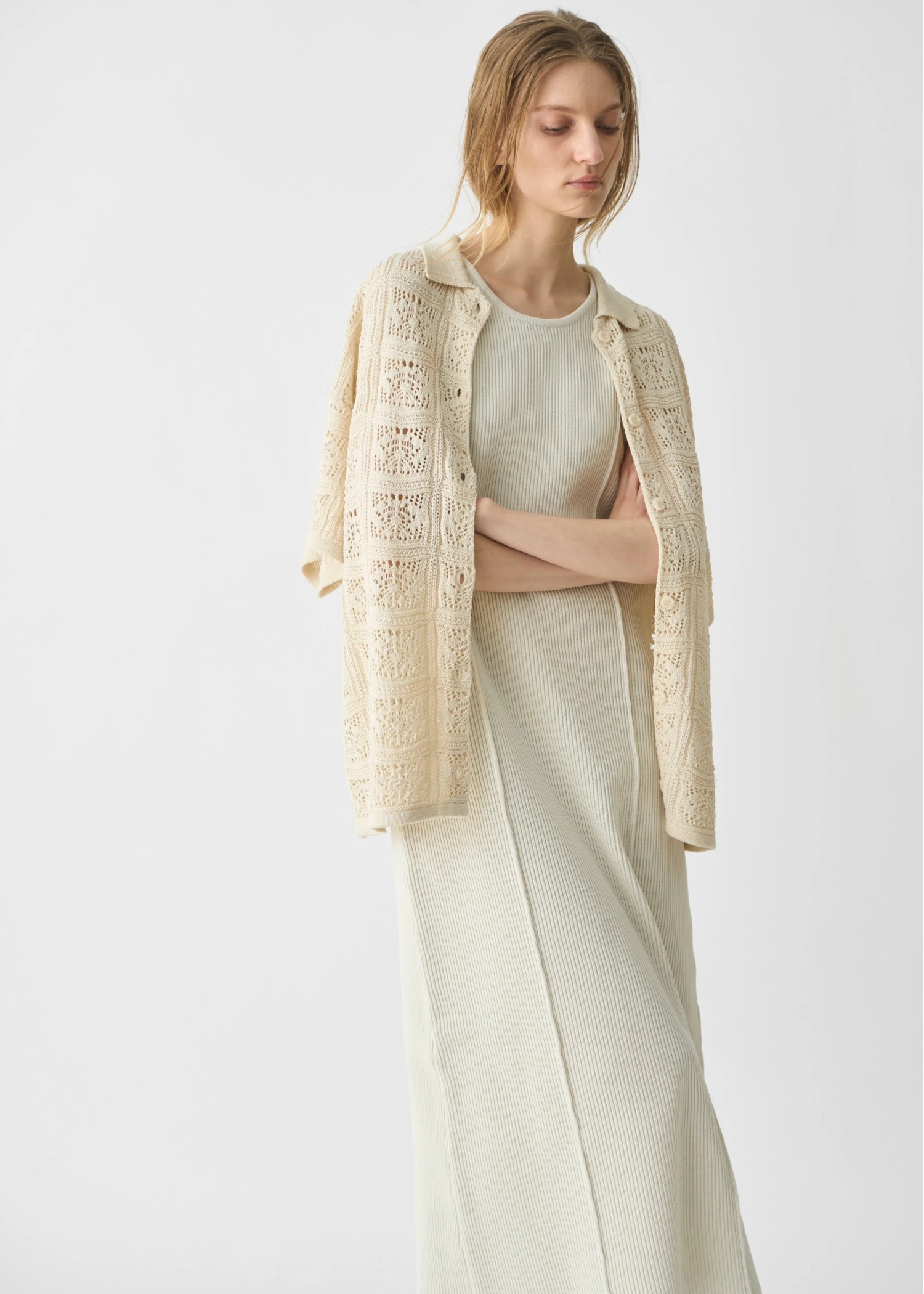 crochet shirt design half sleeve knit