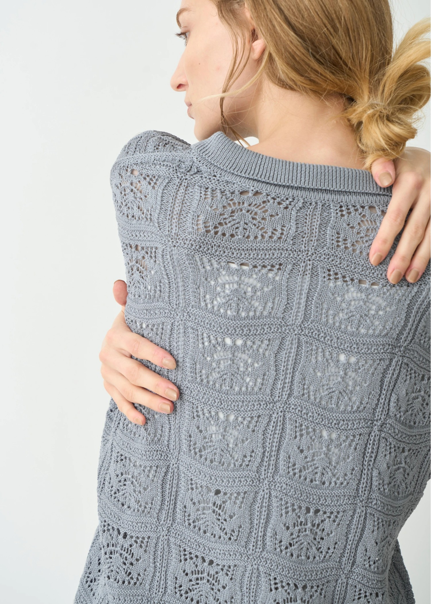 crochet shirt design half sleeve knit