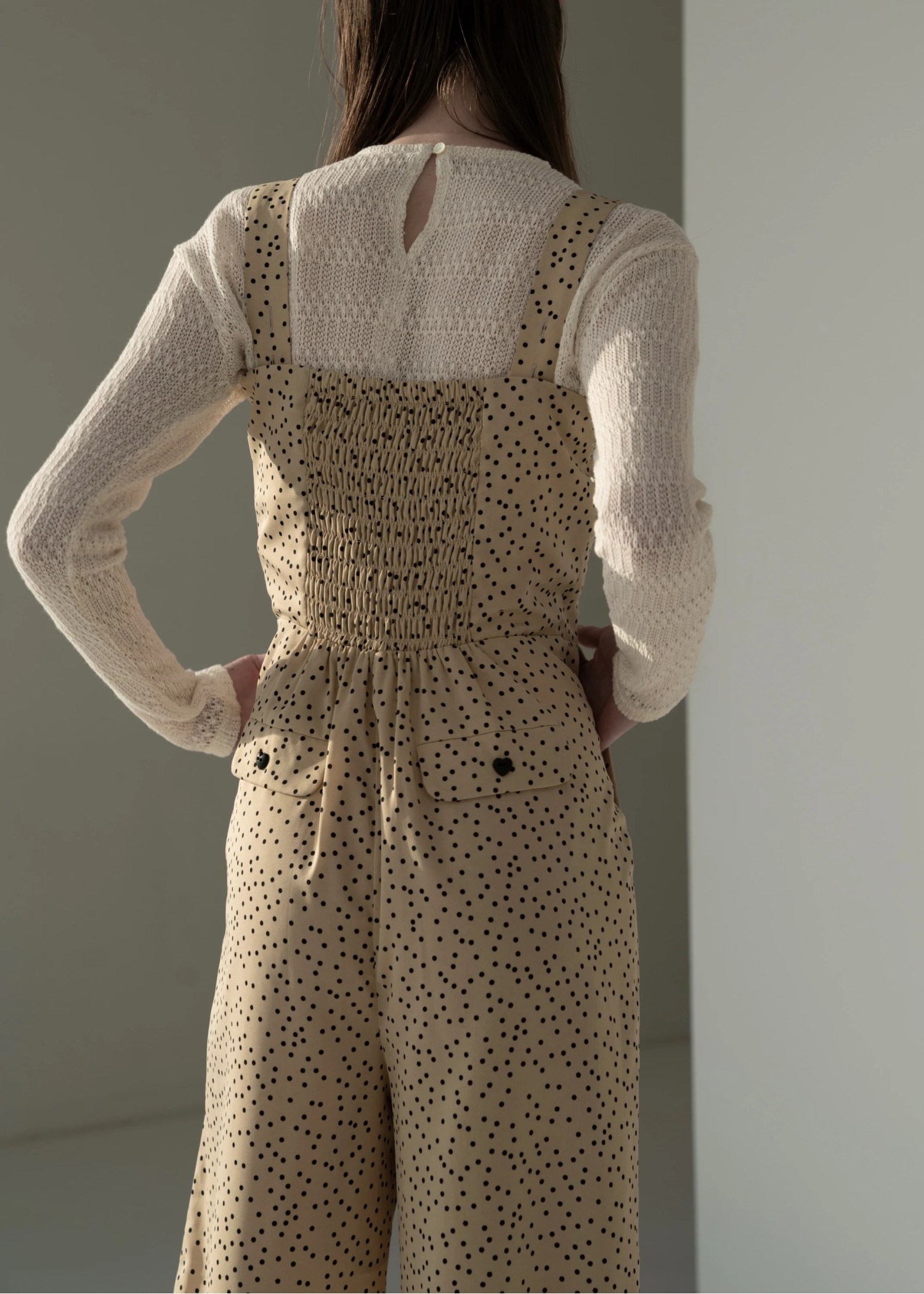 random dot heart button all-in-one