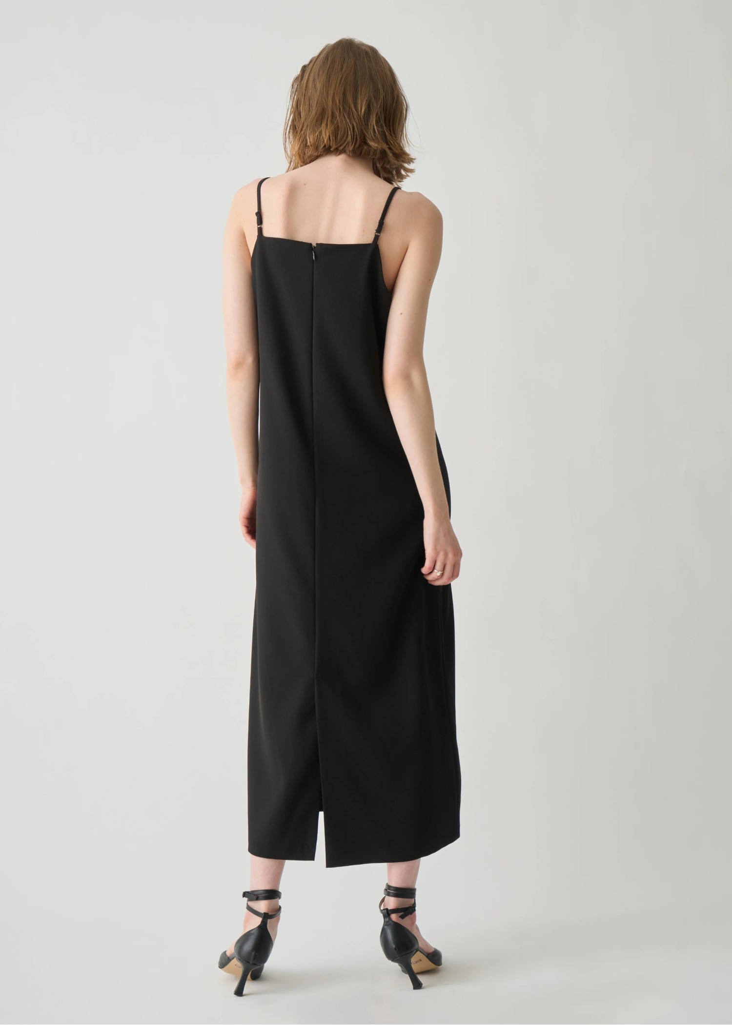 removable sleeve square neck cami OP