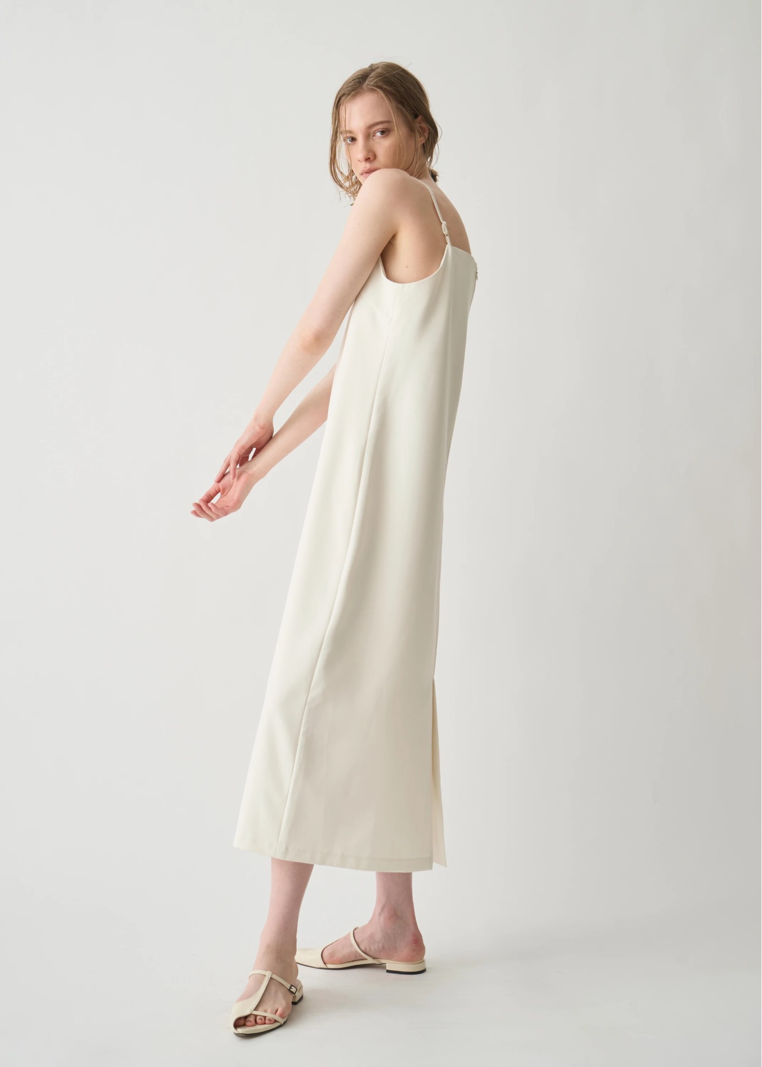 removable sleeve square neck cami OP