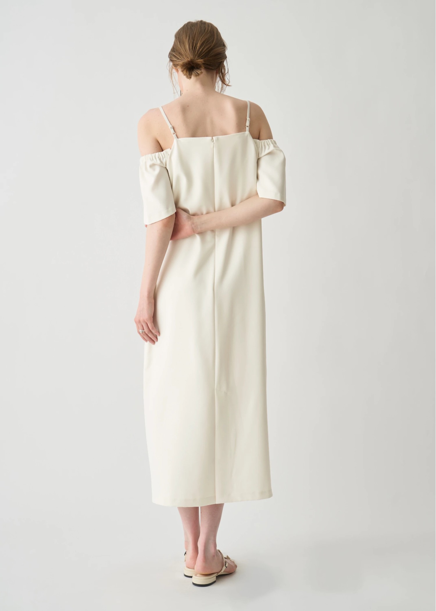 removable sleeve square neck cami OP