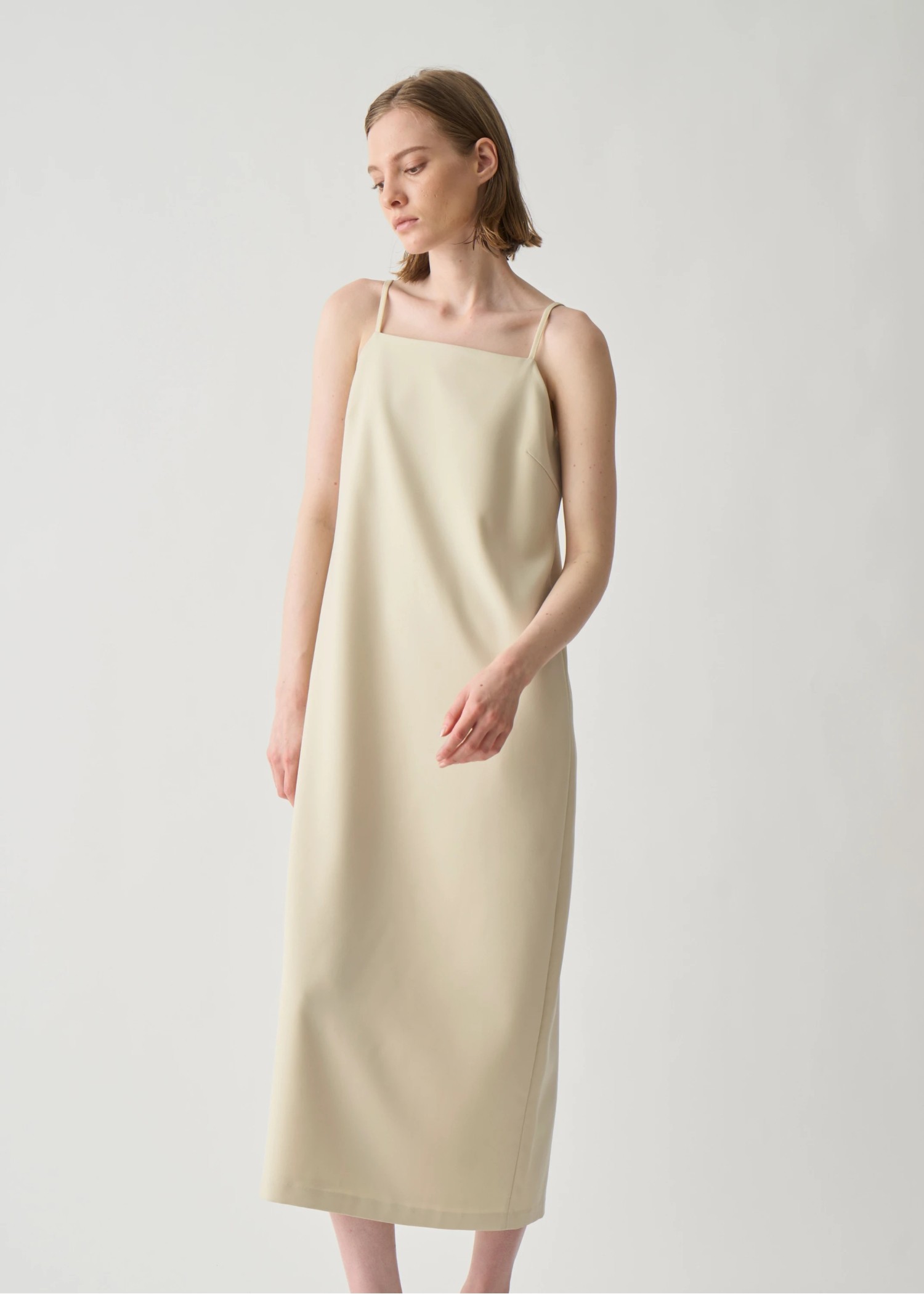 removable sleeve square neck cami OP