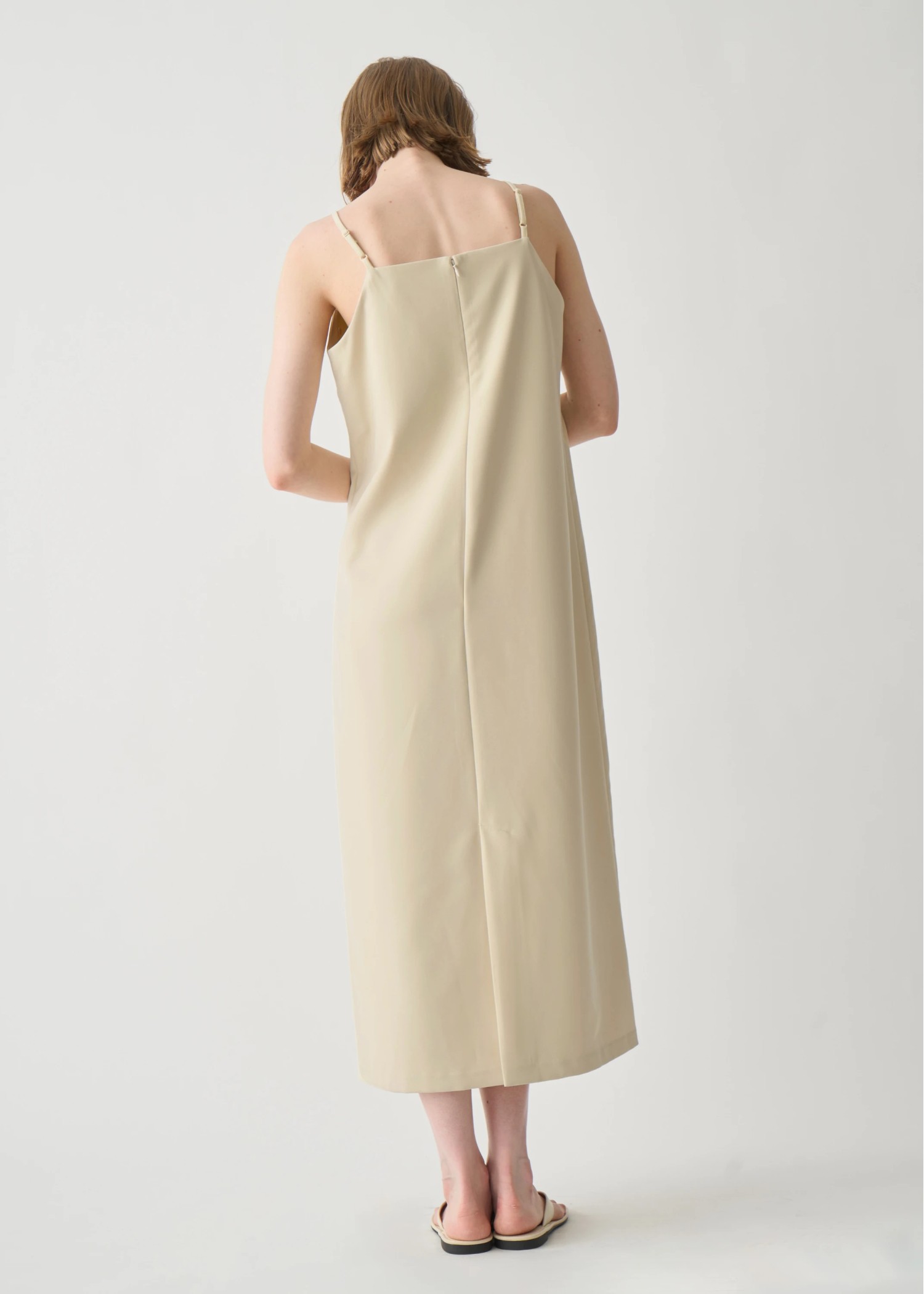 removable sleeve square neck cami OP