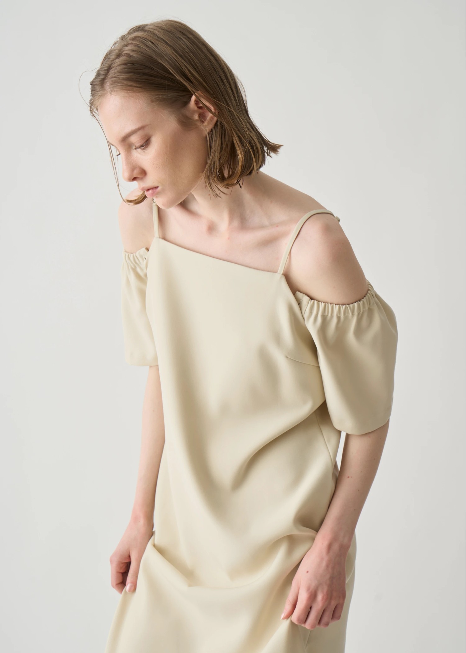 removable sleeve square neck cami OP