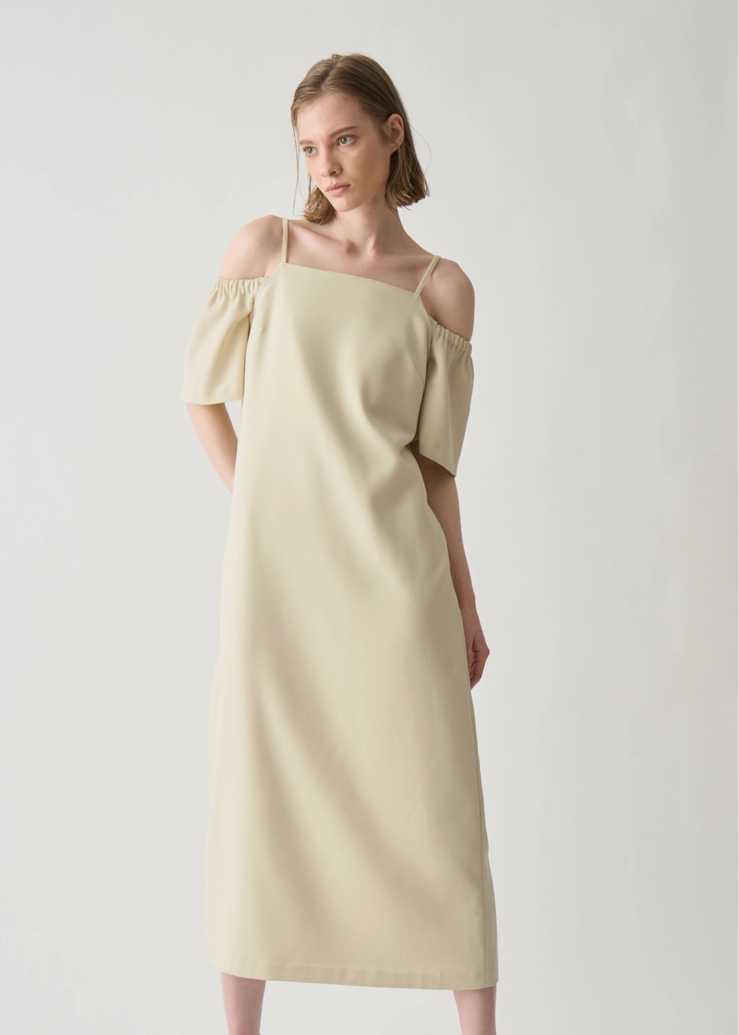 removable sleeve square neck cami OP