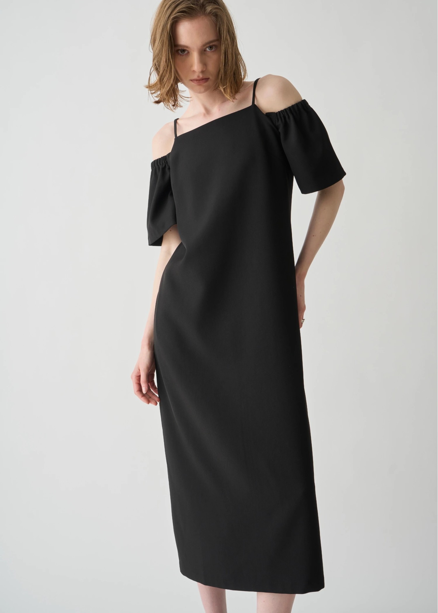 removable sleeve square neck cami OP