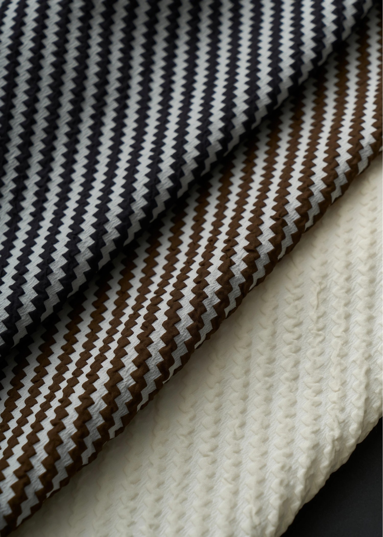 floating jacquard balloon sleeve OP