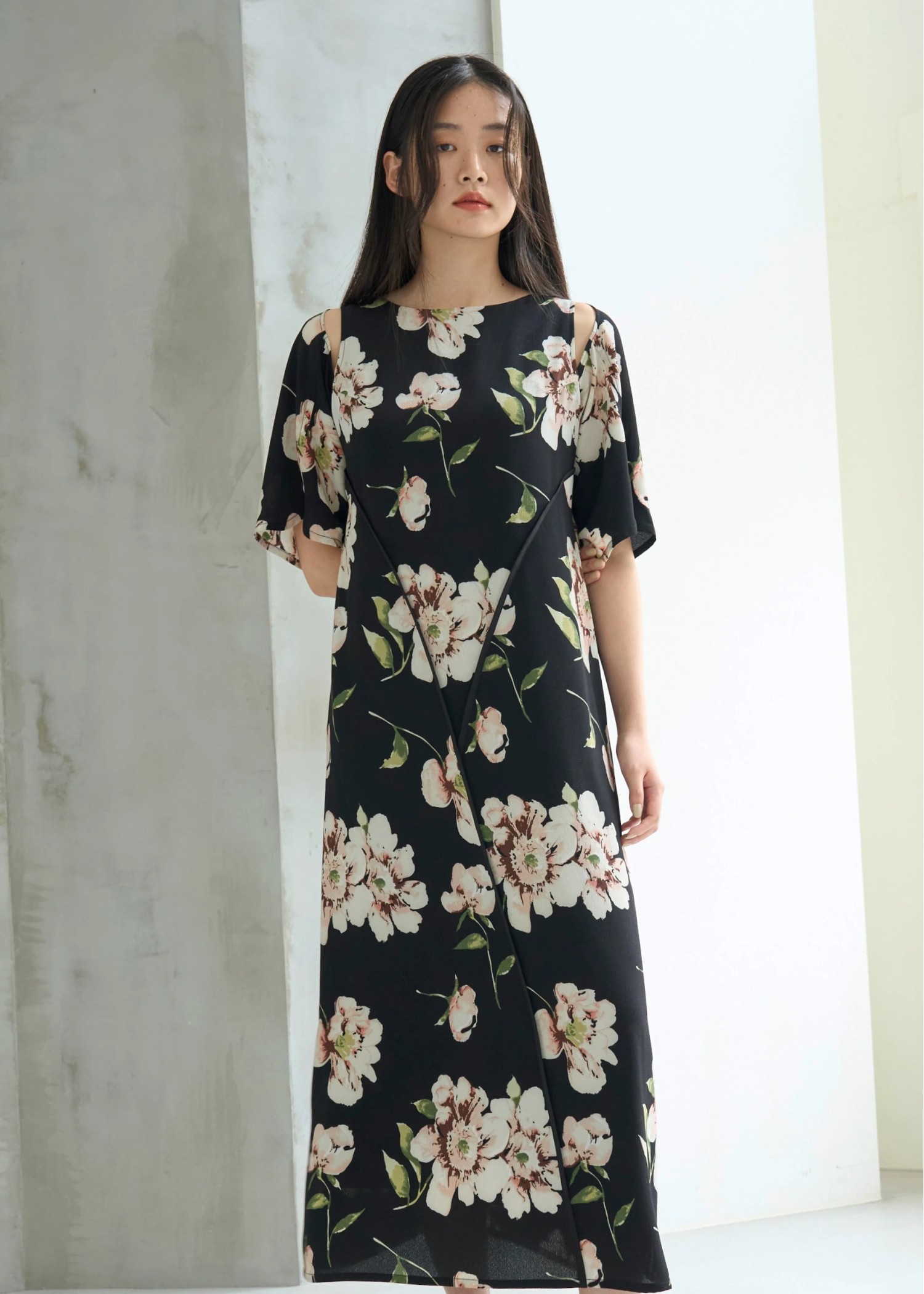 hollow out big flower OP