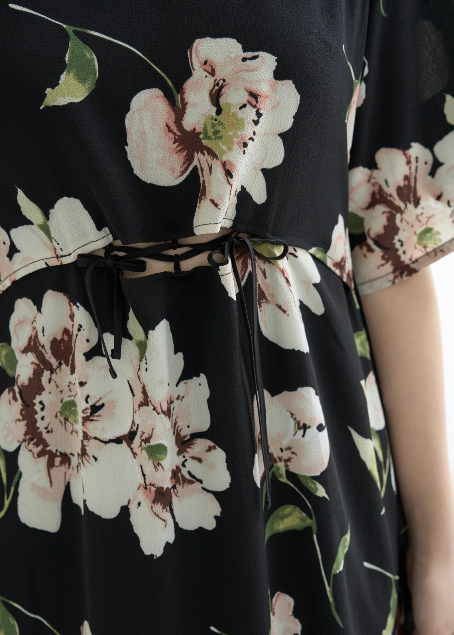 hollow out big flower OP