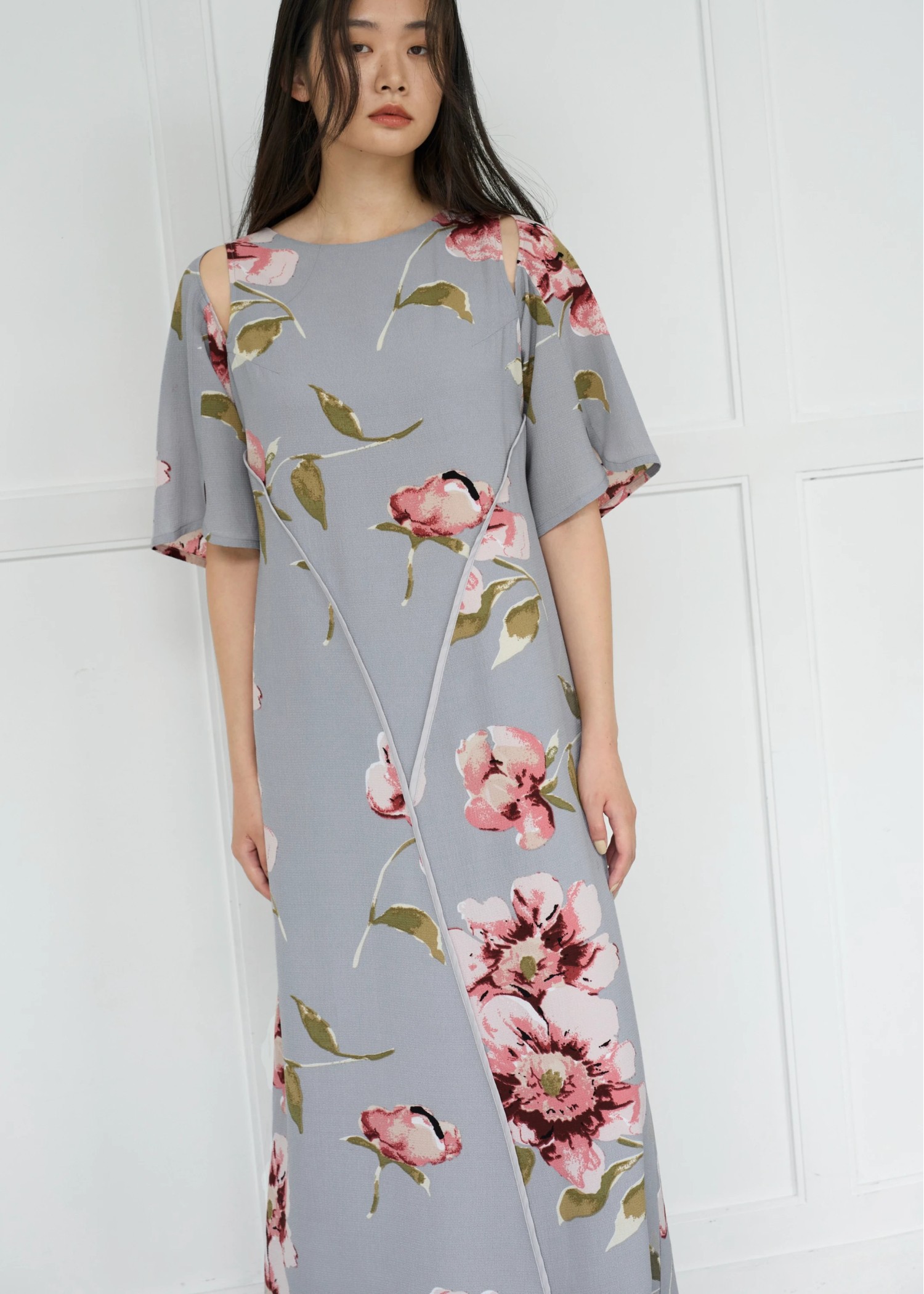 hollow out big flower OP