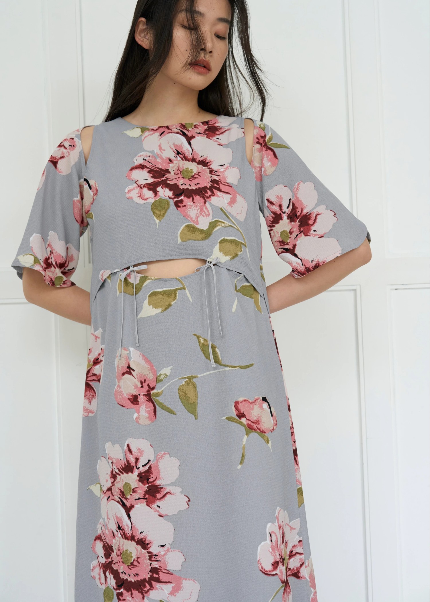 hollow out big flower OP