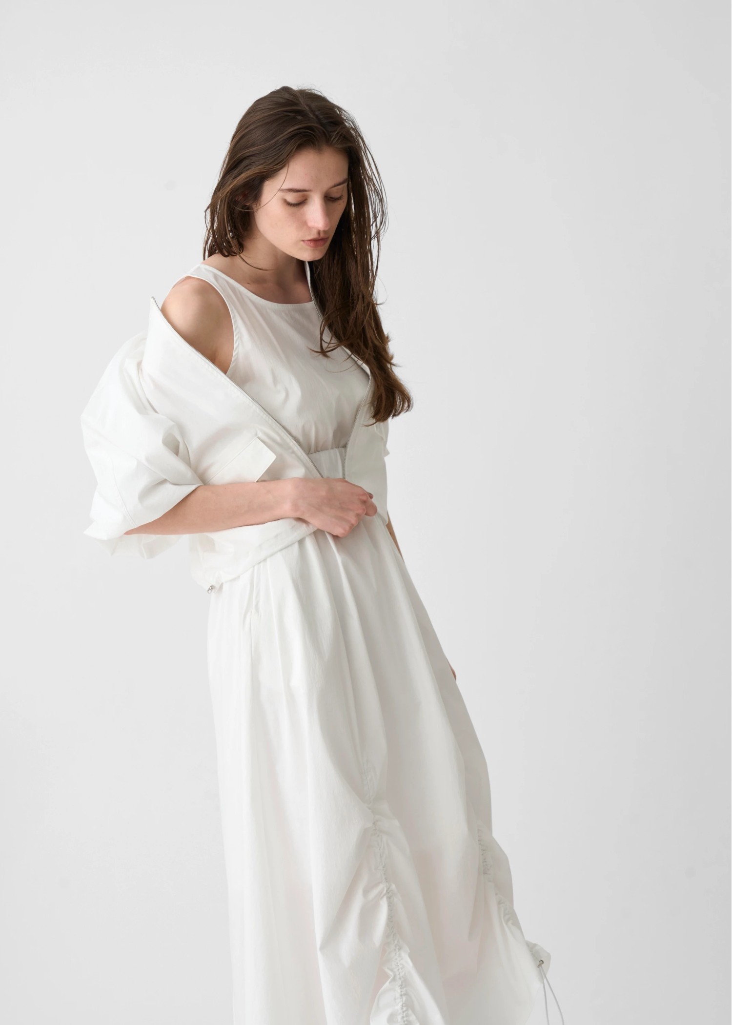 docking drawstring skirt tank OP