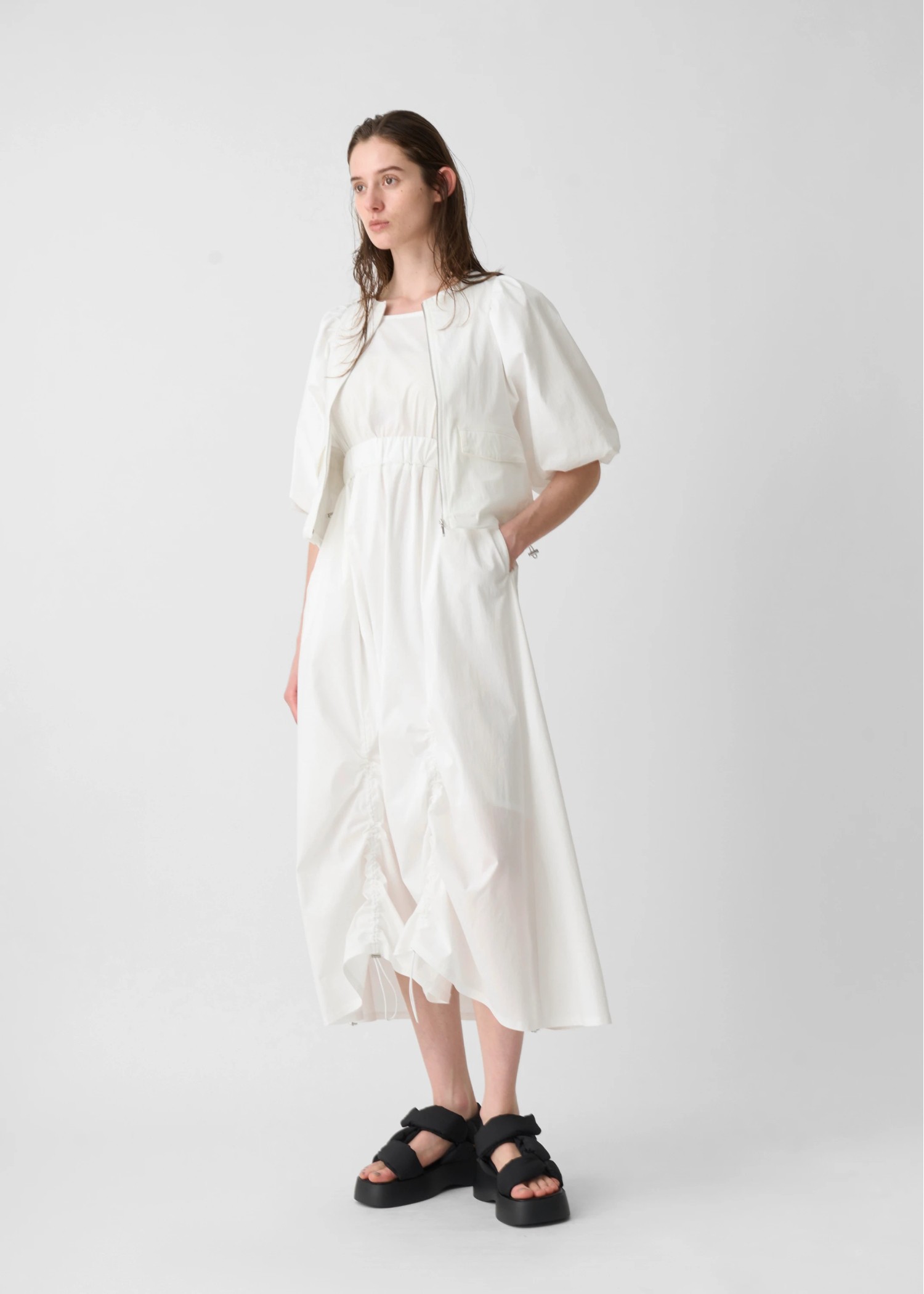 docking drawstring skirt tank OP