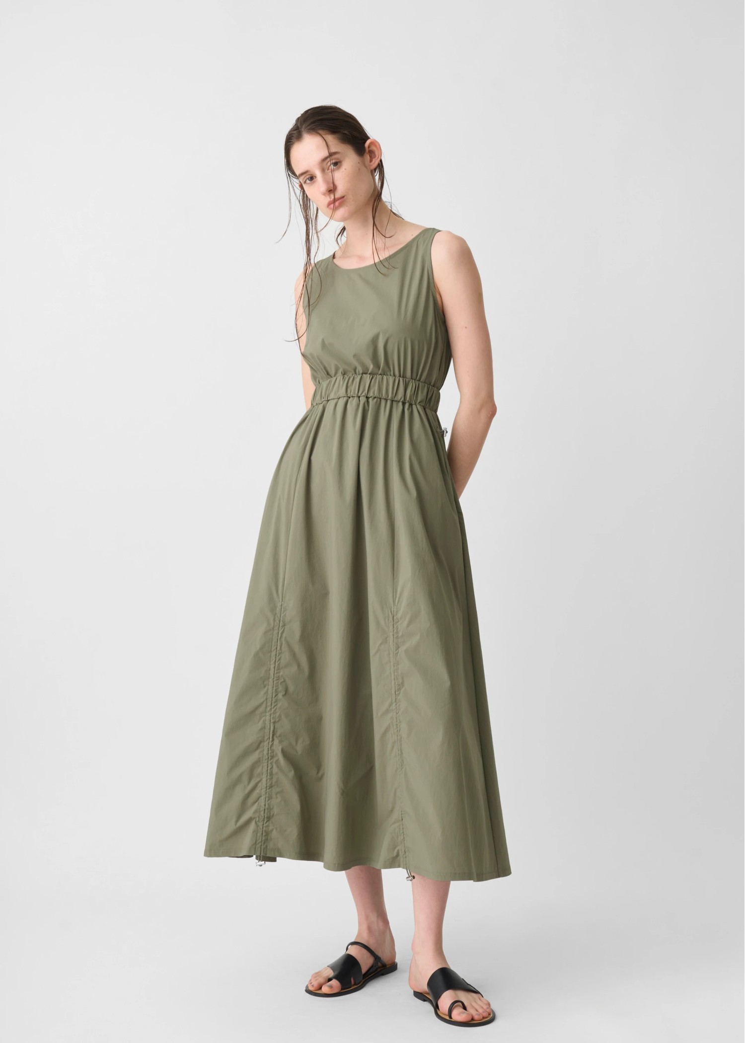 docking drawstring skirt tank OP