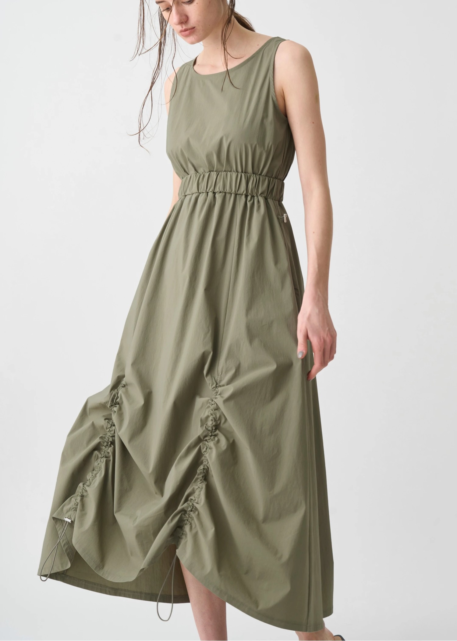 docking drawstring skirt tank OP