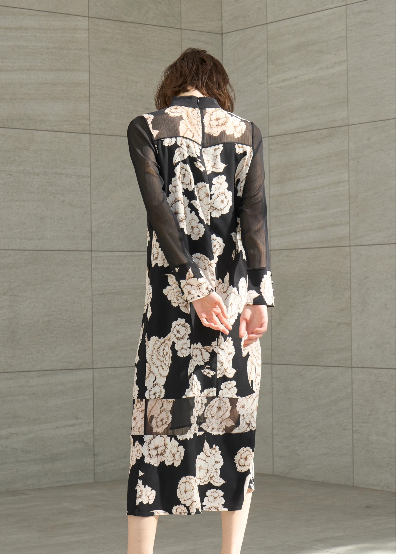 sheer big flower switching OP