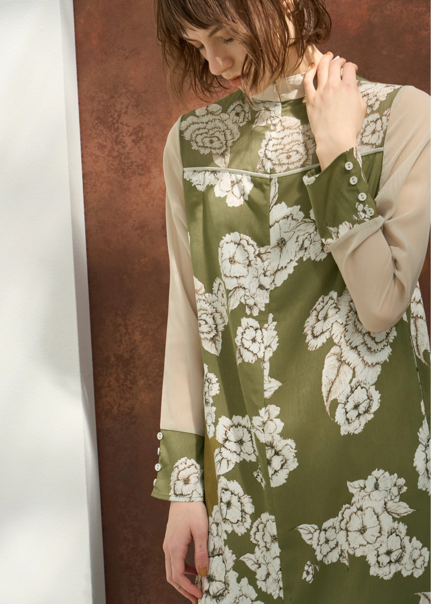 sheer big flower switching OP