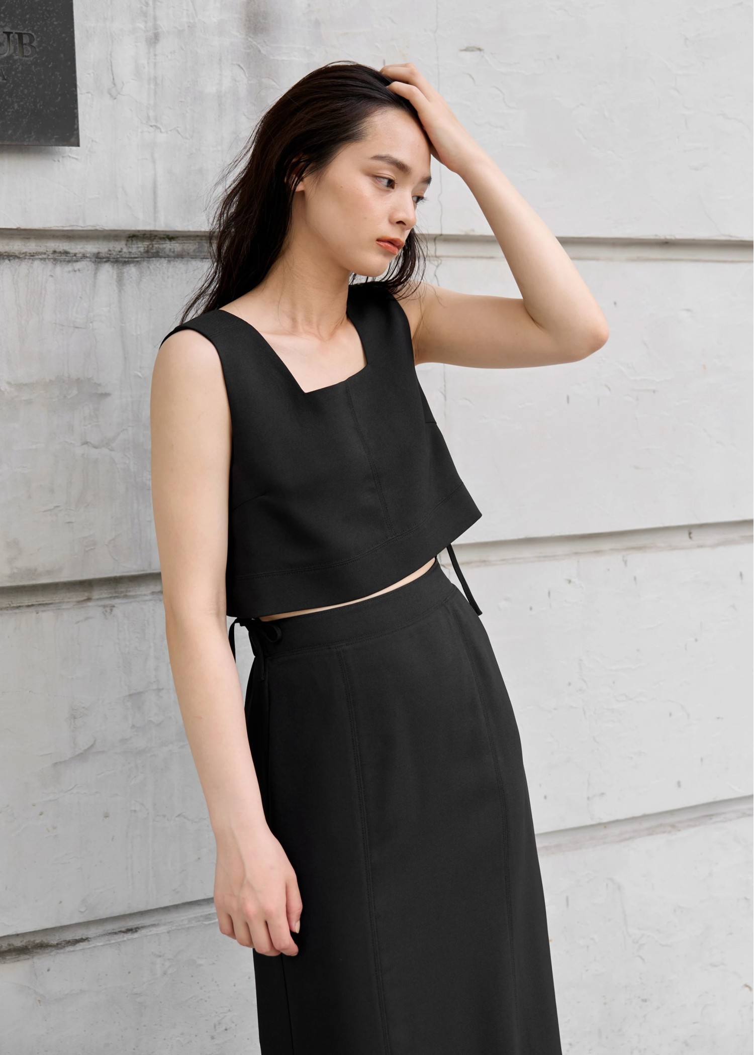 georgette removal stitch work 2piece OP