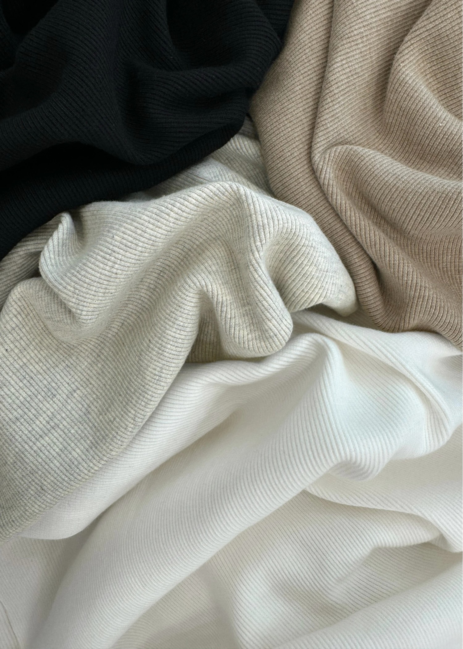 open shoulder layered like rib OP