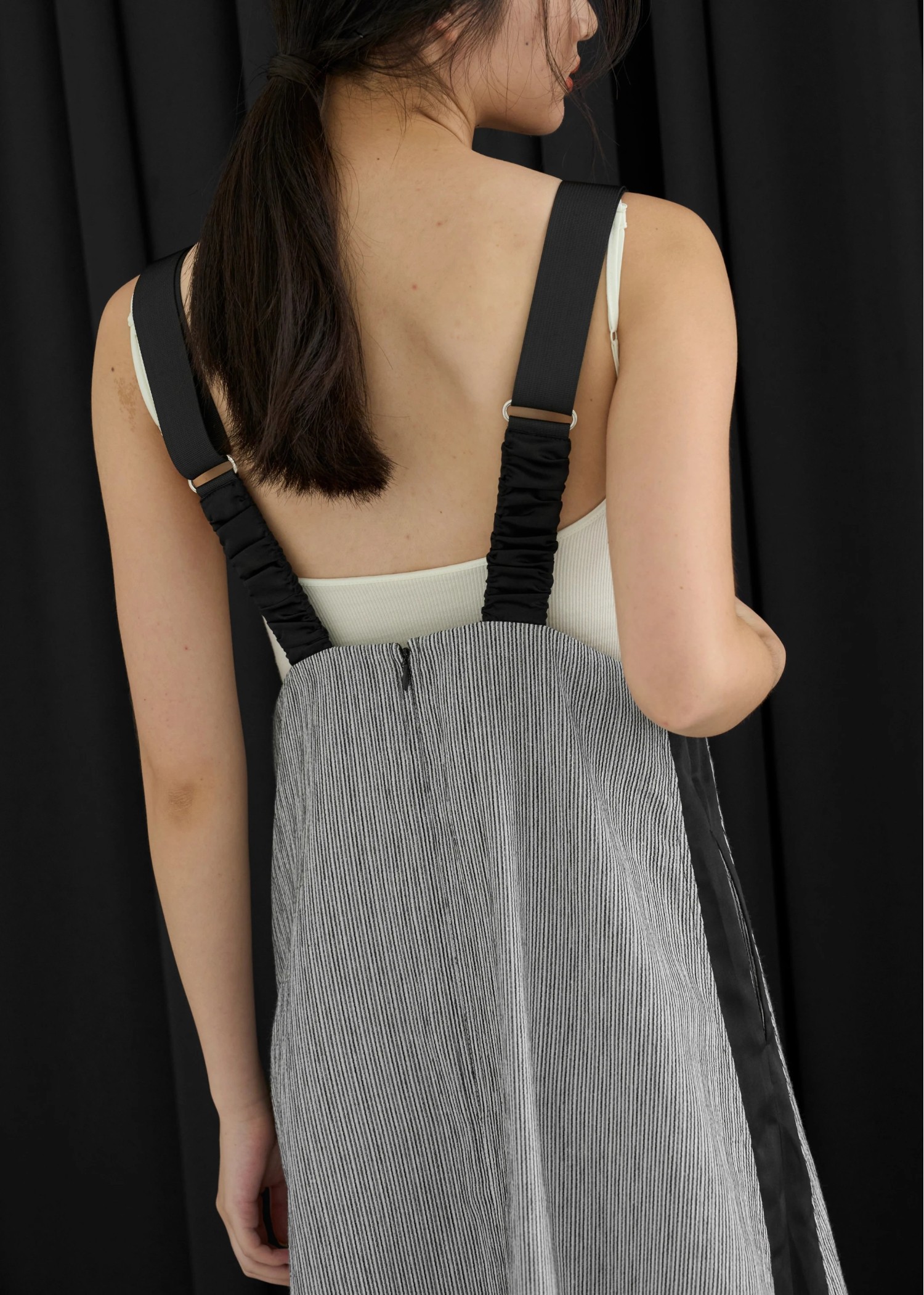 grosgrain tape suspenders stripe OP