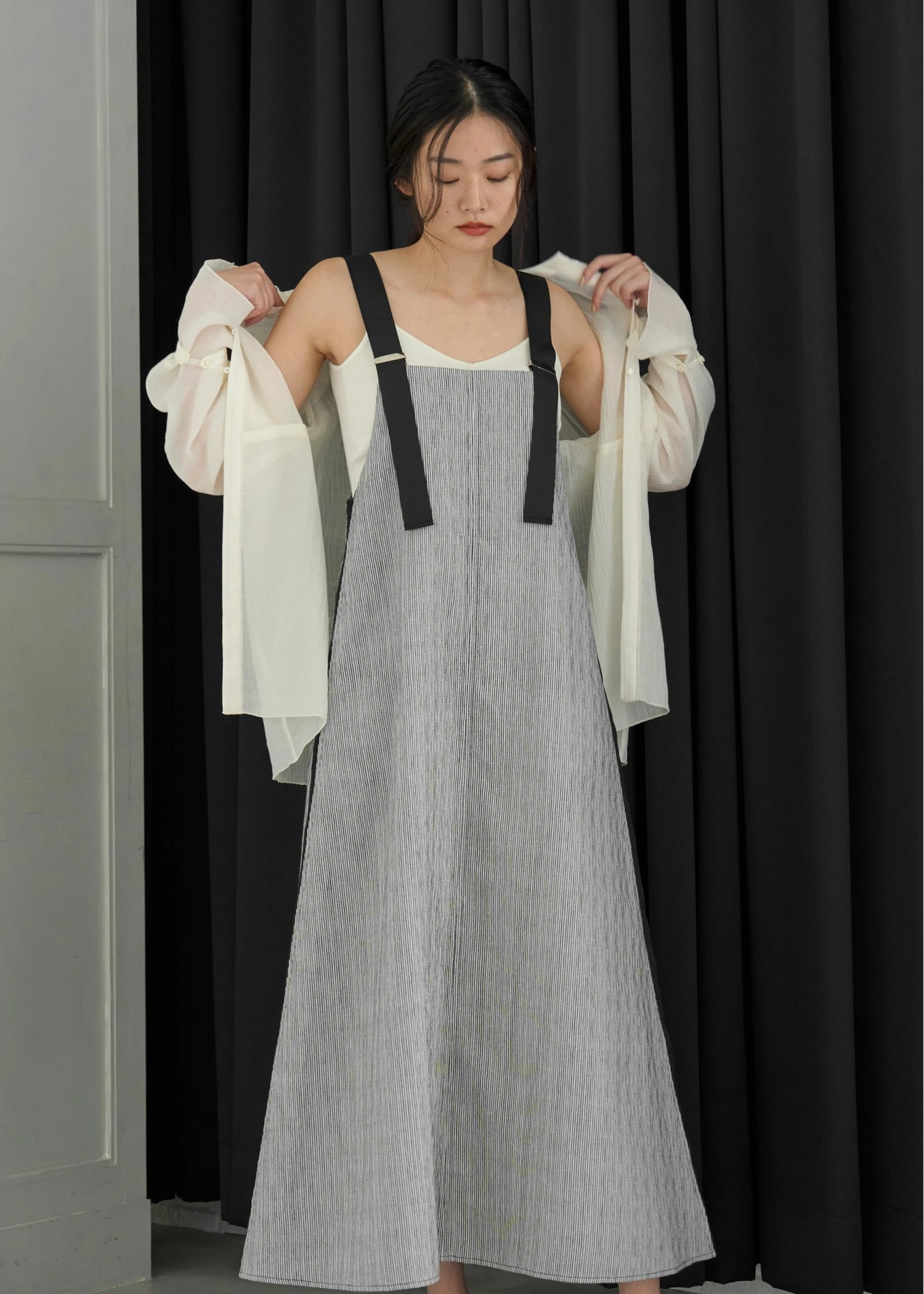 grosgrain tape suspenders stripe OP