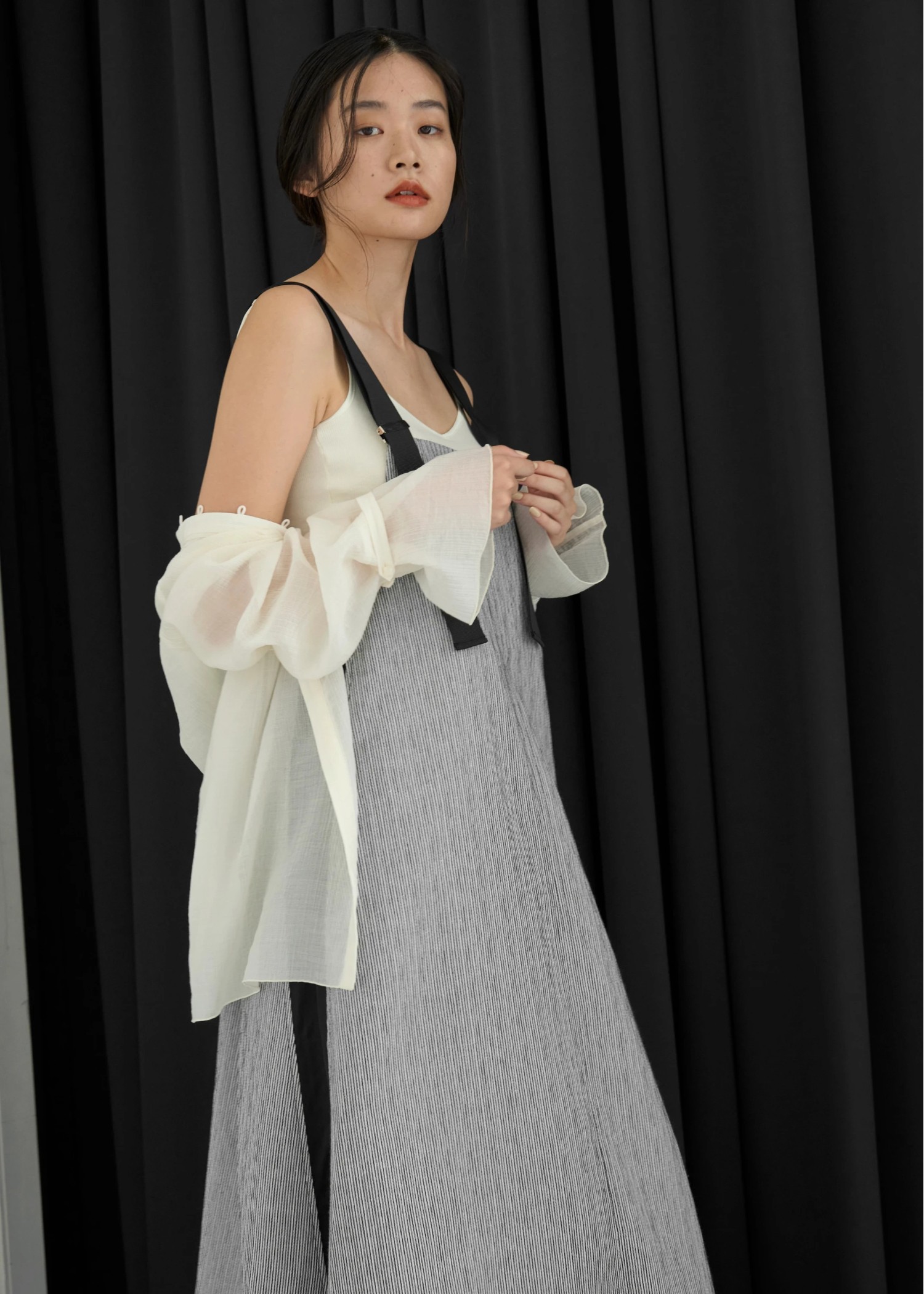 grosgrain tape suspenders stripe OP