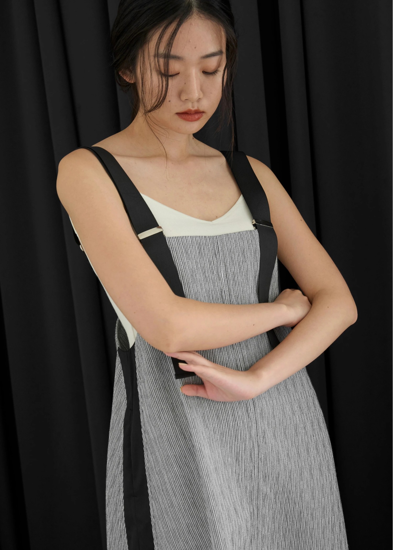 grosgrain tape suspenders stripe OP