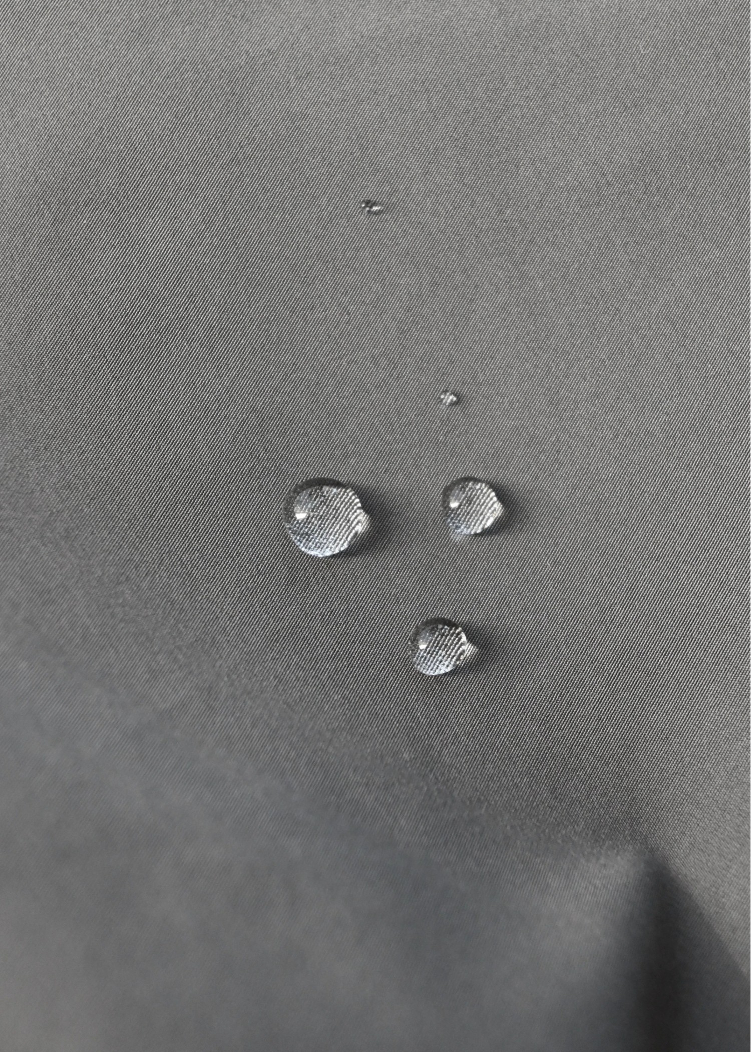 water repellent taffeta big silhouette trench coat