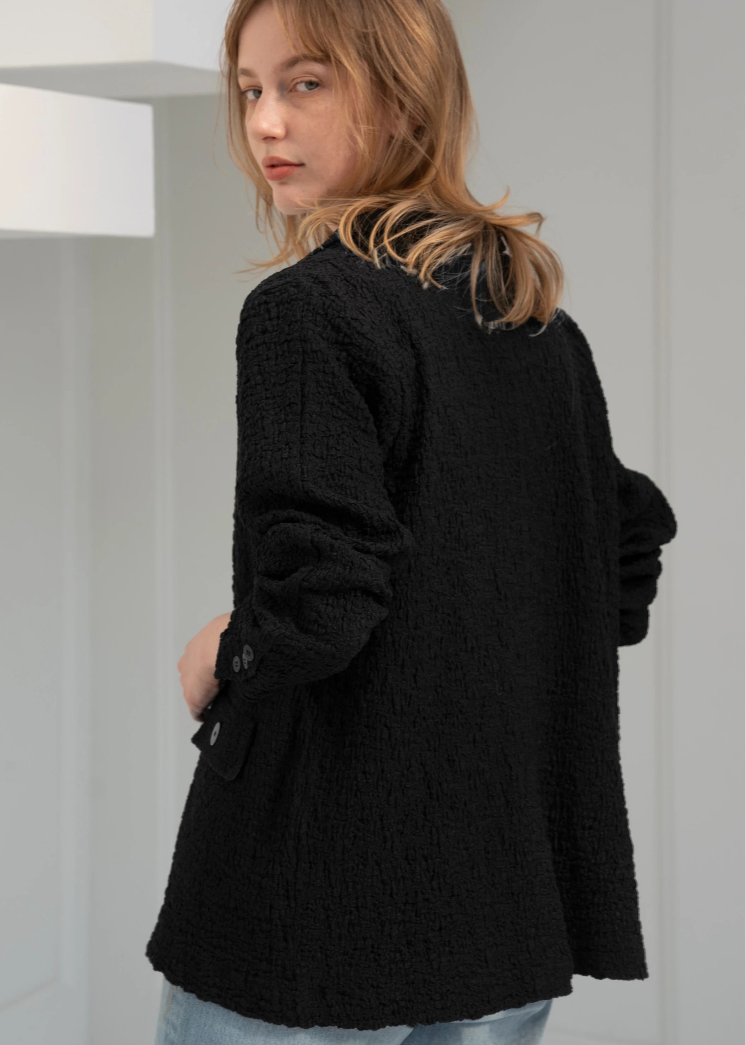 matelasse comfortable tailored JK