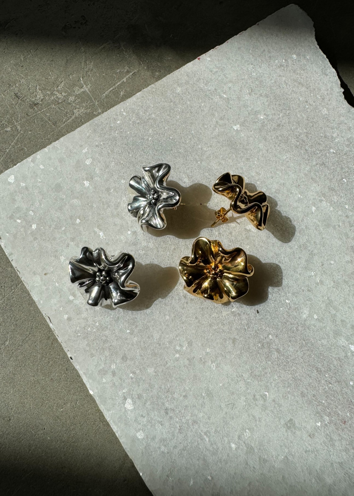 flower motif pierce