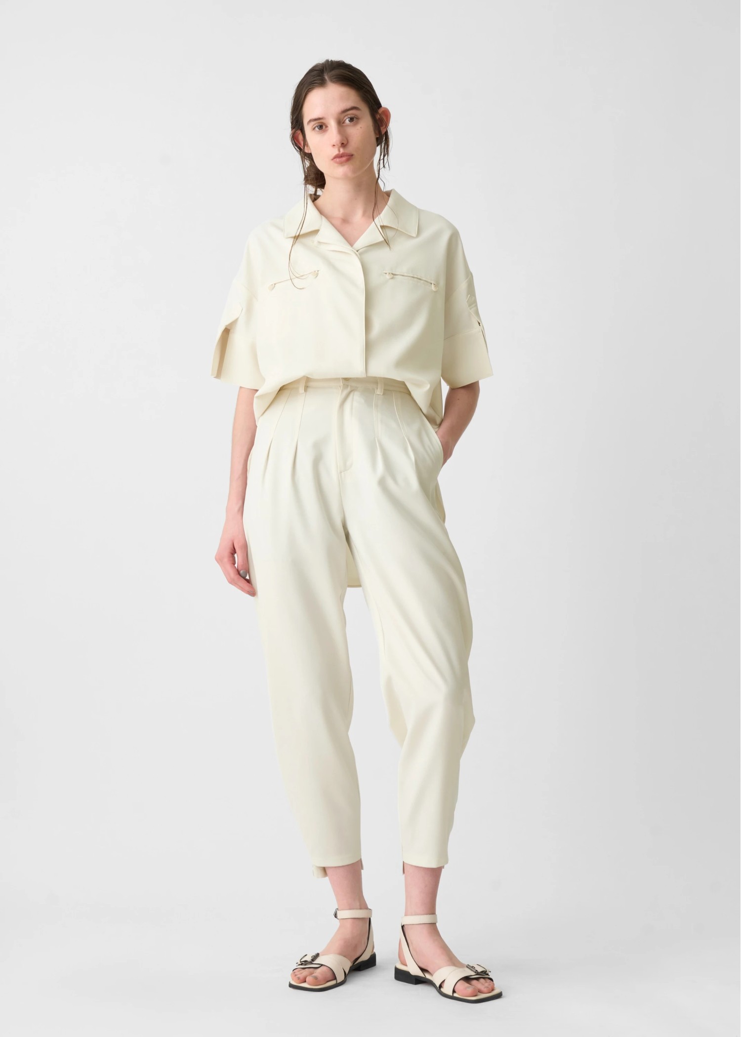 button step hem cool touch tuck PT